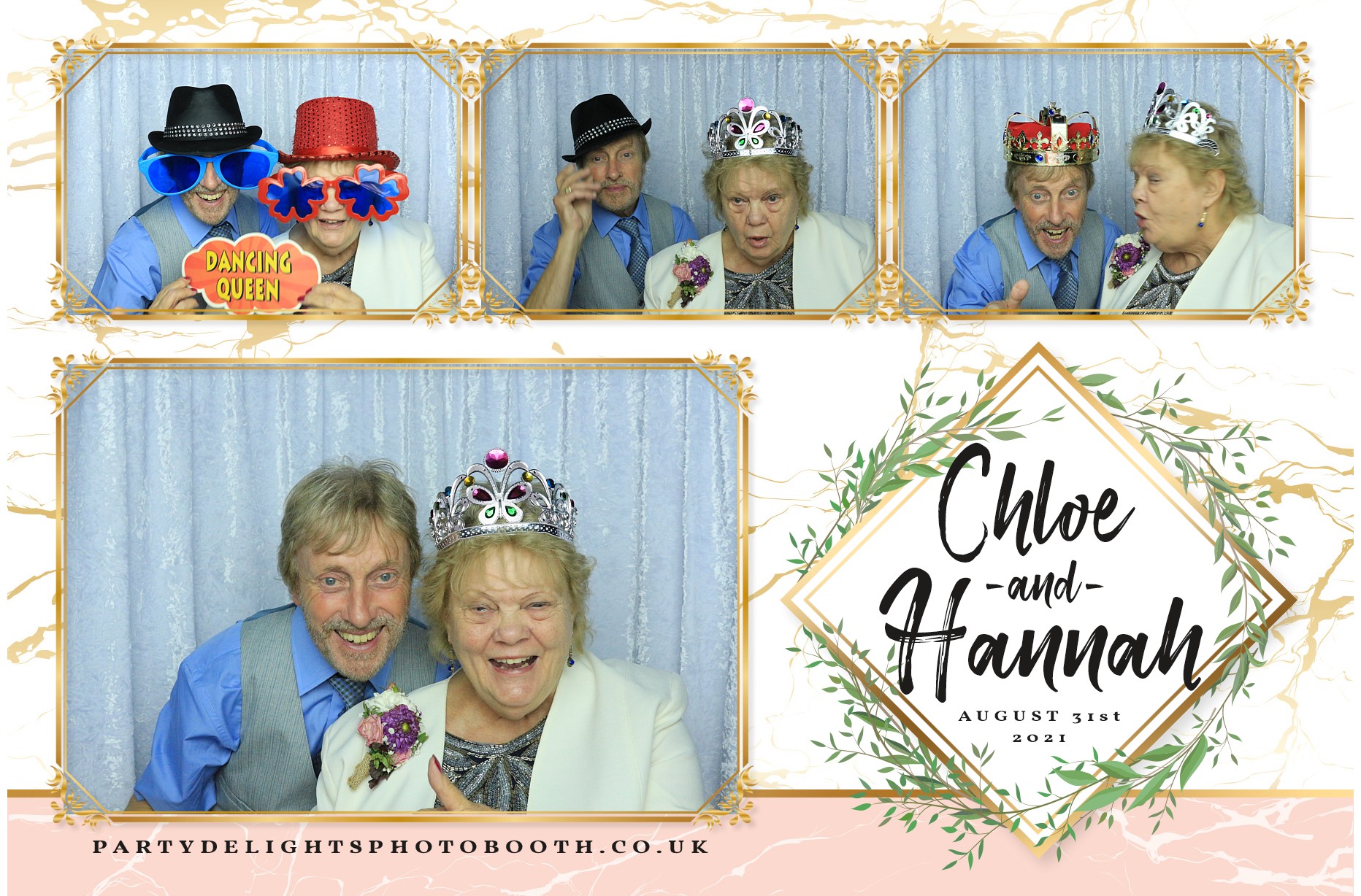 Hannah & Chloe’s wedding | View more photos from the event at gallery.partydelightsphotobooth.co.uk/u/PartyDelightsPhotoBooth/Hannah-Chloe’s-wedding