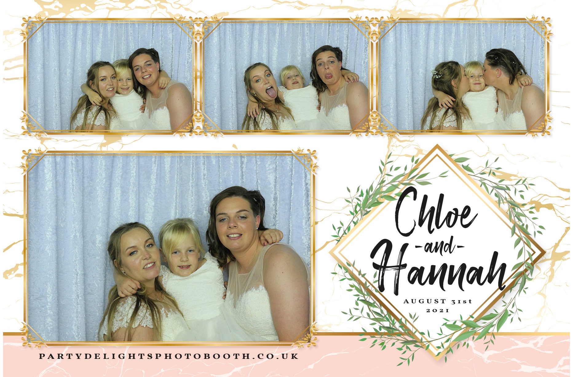 Hannah & Chloe’s wedding | View more photos from the event at gallery.partydelightsphotobooth.co.uk/u/PartyDelightsPhotoBooth/Hannah-Chloe’s-wedding
