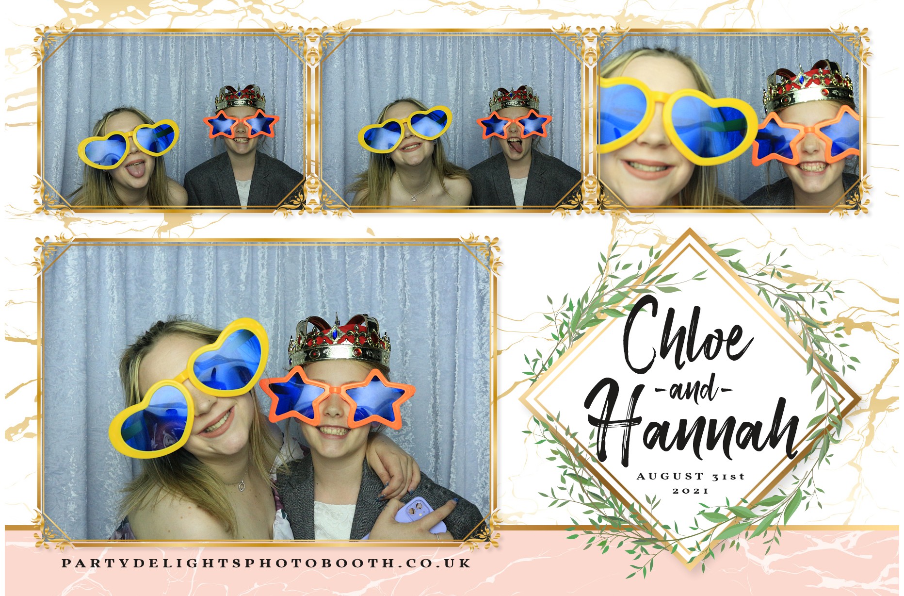 Hannah & Chloe’s wedding | View more photos from the event at gallery.partydelightsphotobooth.co.uk/u/PartyDelightsPhotoBooth/Hannah-Chloe’s-wedding