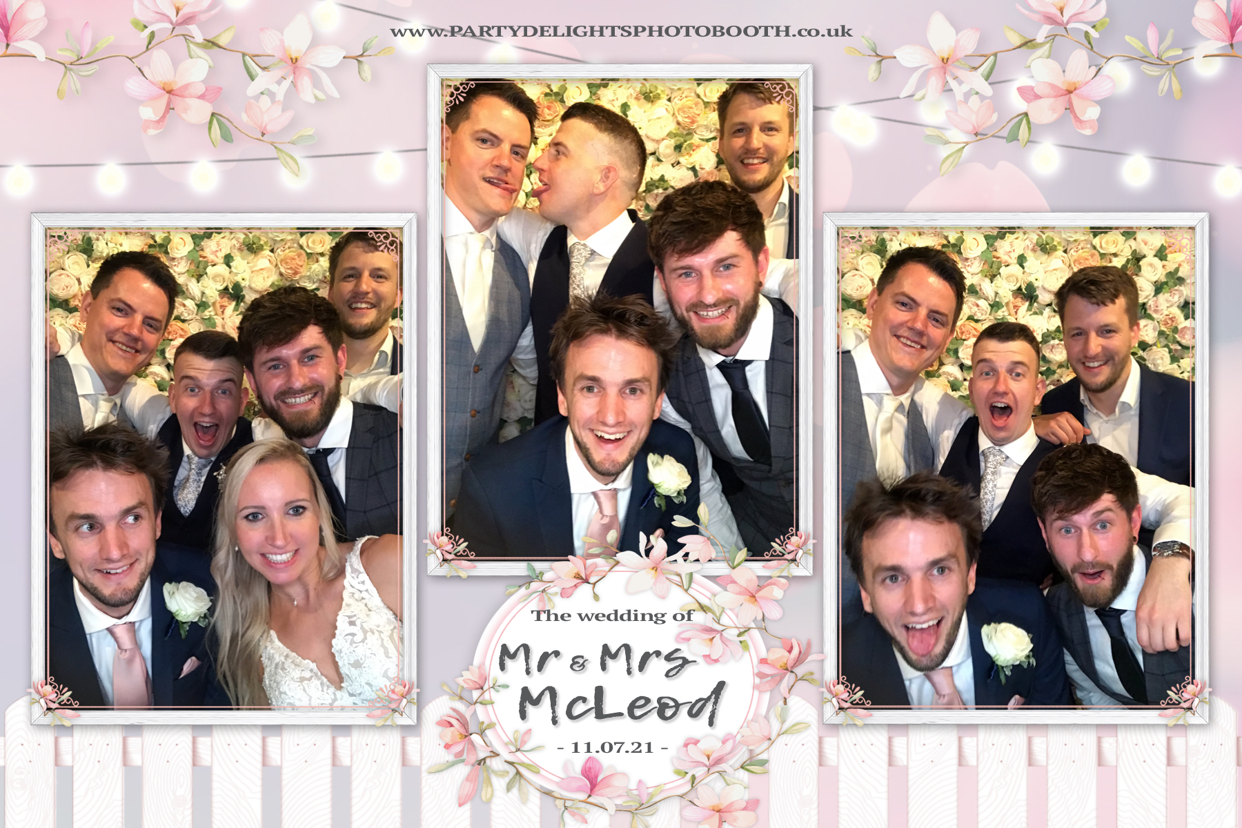 Holly & Jason's Wedding | View more photos from the event at gallery.partydelightsphotobooth.co.uk/u/PartyDelightsPhotoBooth/Holly-Jasons-Wedding