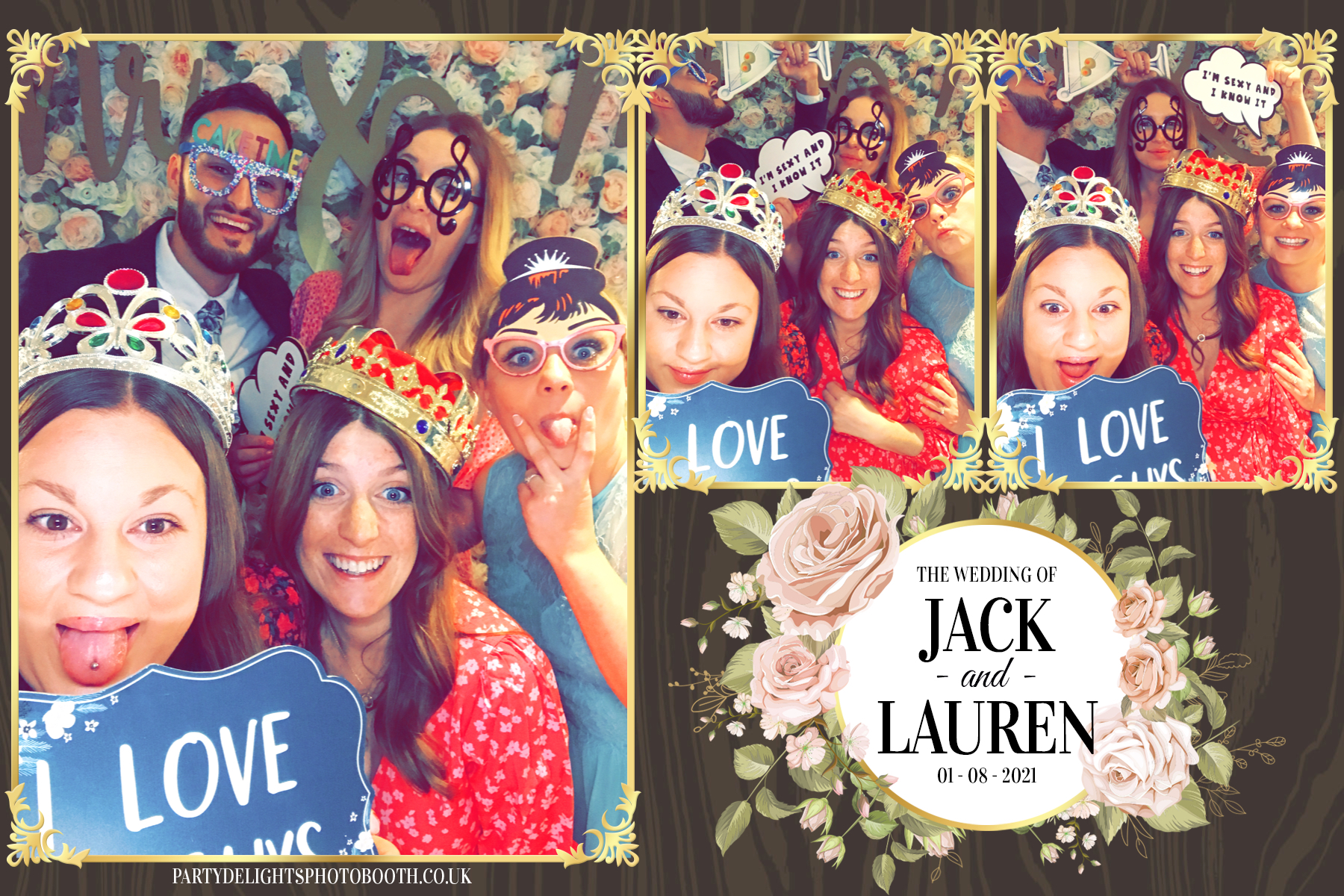 Jack & Laurens wedding | View more photos from the event at gallery.partydelightsphotobooth.co.uk/u/PartyDelightsPhotoBooth/Jack-Laurens-wedding
