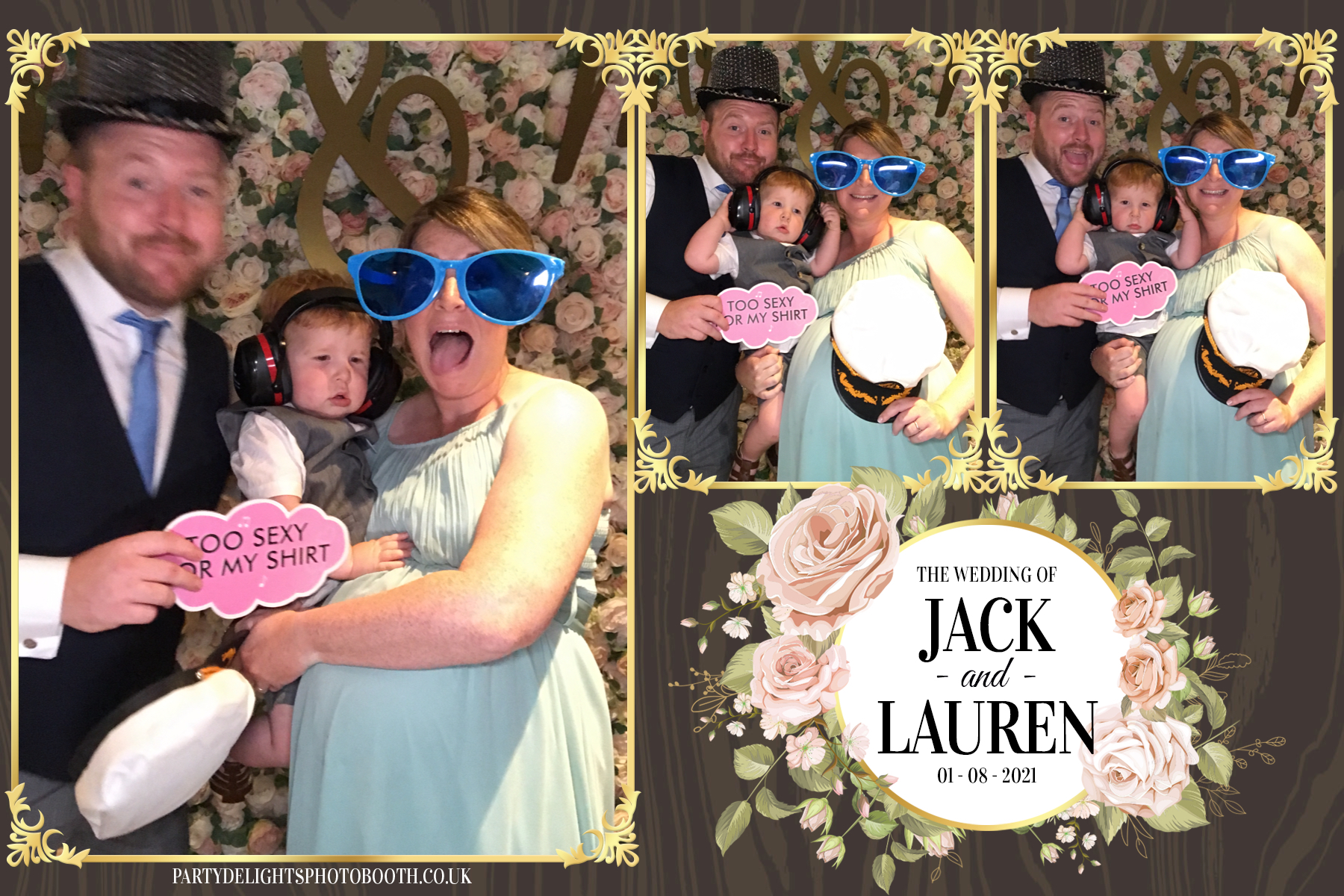 Jack & Laurens wedding | View more photos from the event at gallery.partydelightsphotobooth.co.uk/u/PartyDelightsPhotoBooth/Jack-Laurens-wedding