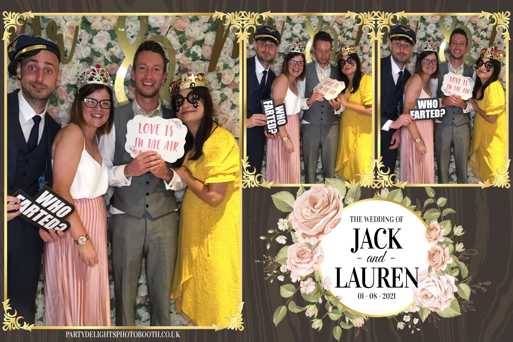 Jack & Laurens wedding | View more photos from the event at gallery.partydelightsphotobooth.co.uk/u/PartyDelightsPhotoBooth/Jack-Laurens-wedding