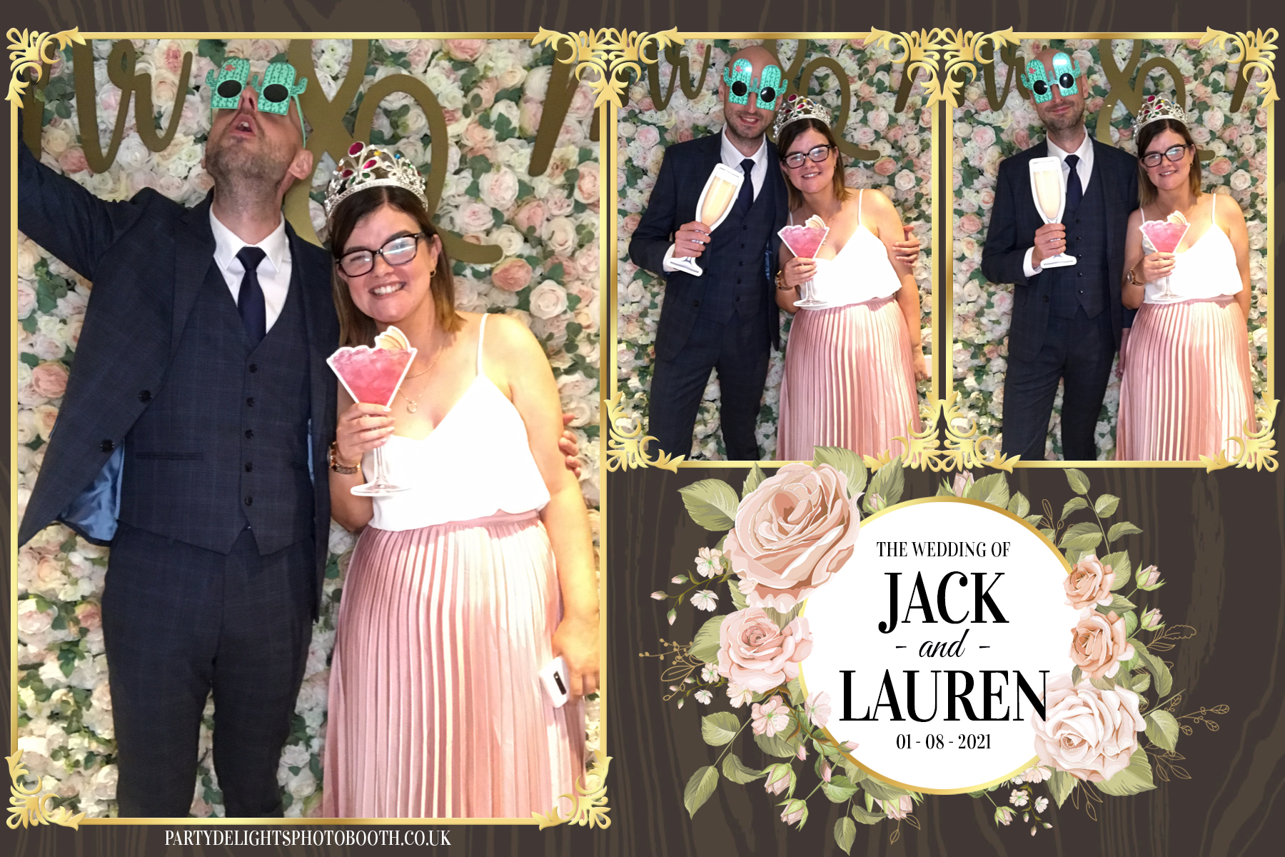 Jack & Laurens wedding | View more photos from the event at gallery.partydelightsphotobooth.co.uk/u/PartyDelightsPhotoBooth/Jack-Laurens-wedding
