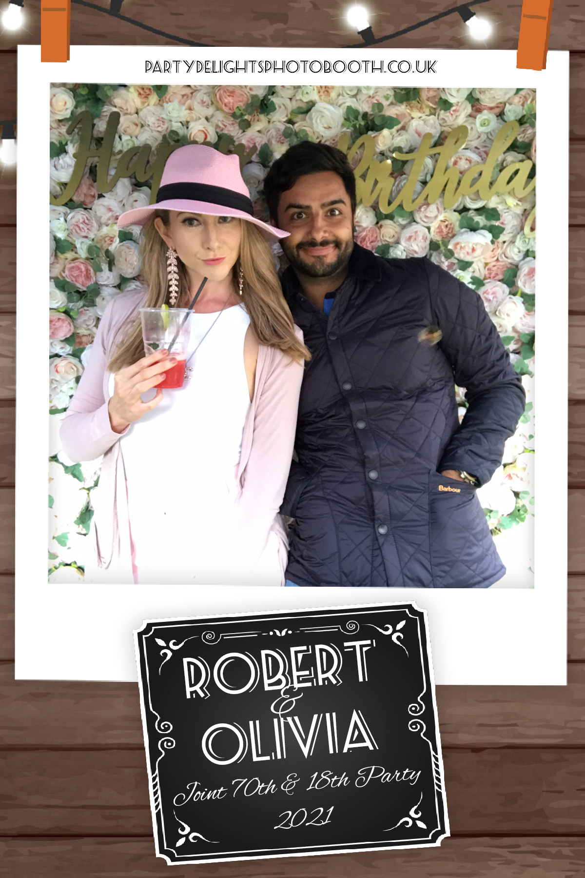 Joint 18th and 70th Garden Birthday Party | View more photos from the event at gallery.partydelightsphotobooth.co.uk/u/PartyDelightsPhotoBooth/Joint-18th-and-70th-Garden-Birthday-Party