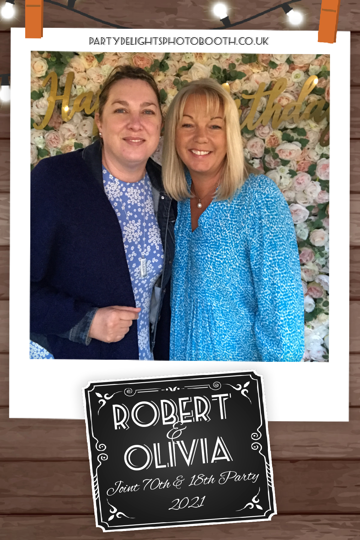 Joint 18th and 70th Garden Birthday Party | View more photos from the event at gallery.partydelightsphotobooth.co.uk/u/PartyDelightsPhotoBooth/Joint-18th-and-70th-Garden-Birthday-Party