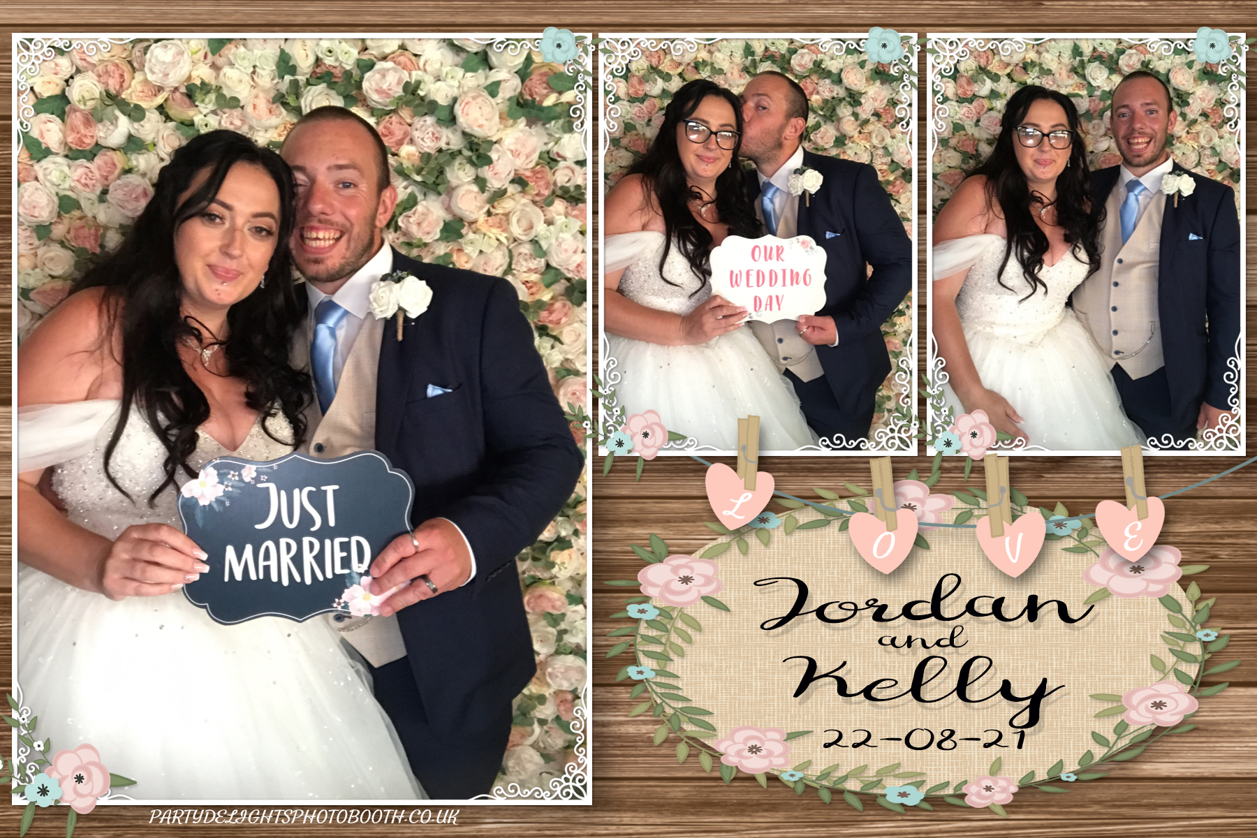 Kelly & Jordan’s wedding | View more photos from the event at gallery.partydelightsphotobooth.co.uk/u/PartyDelightsPhotoBooth/Kelly-Jordan’s-wedding