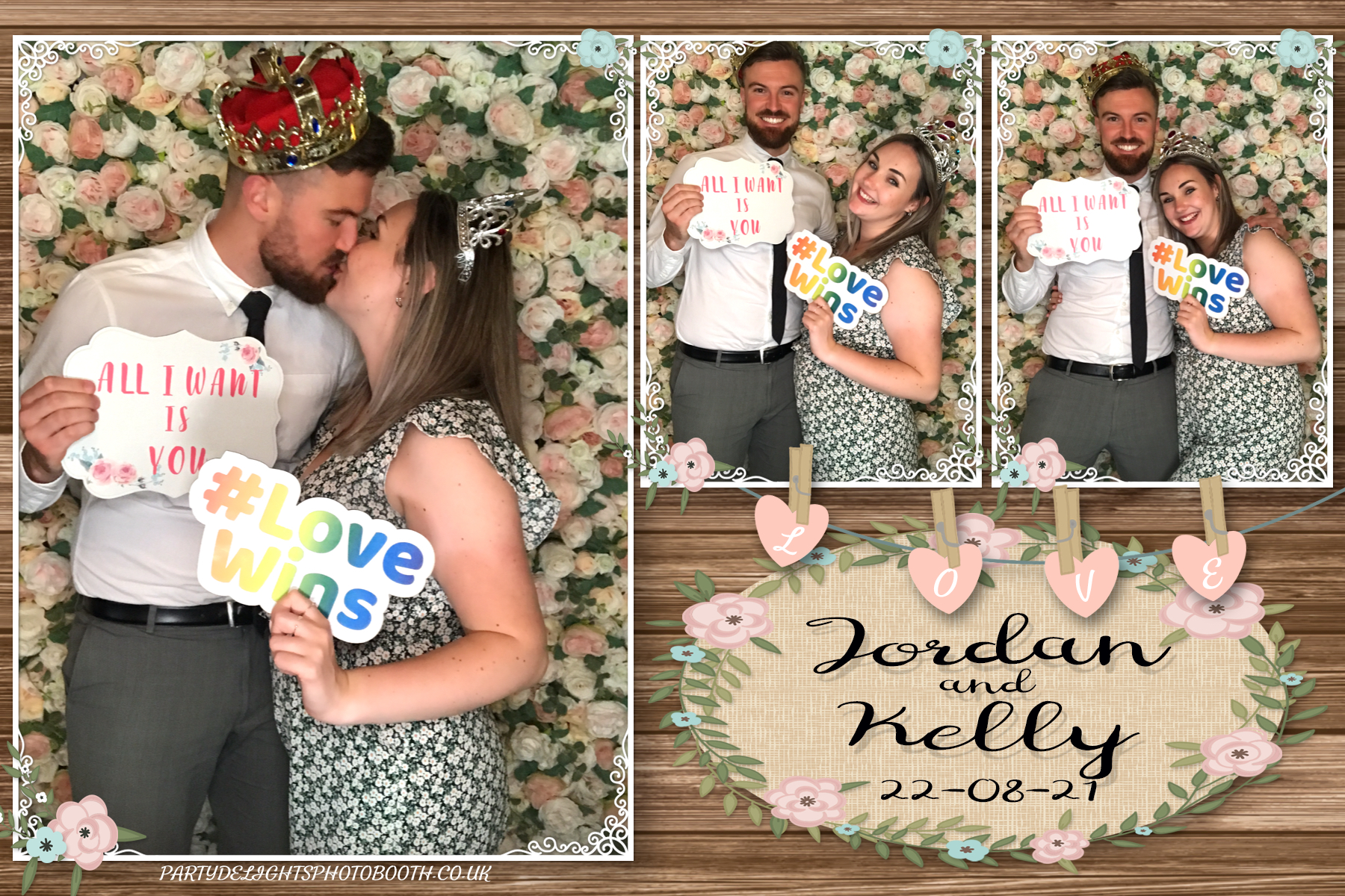Kelly & Jordan’s wedding | View more photos from the event at gallery.partydelightsphotobooth.co.uk/u/PartyDelightsPhotoBooth/Kelly-Jordan’s-wedding