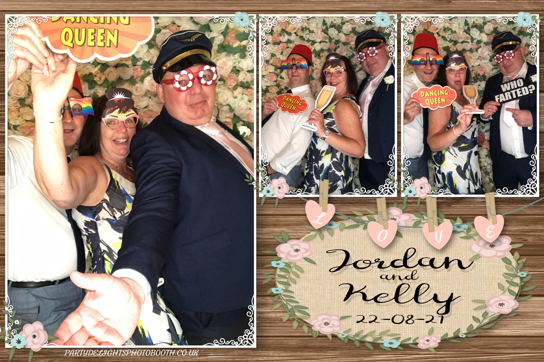 Kelly & Jordan’s wedding | View more photos from the event at gallery.partydelightsphotobooth.co.uk/u/PartyDelightsPhotoBooth/Kelly-Jordan’s-wedding
