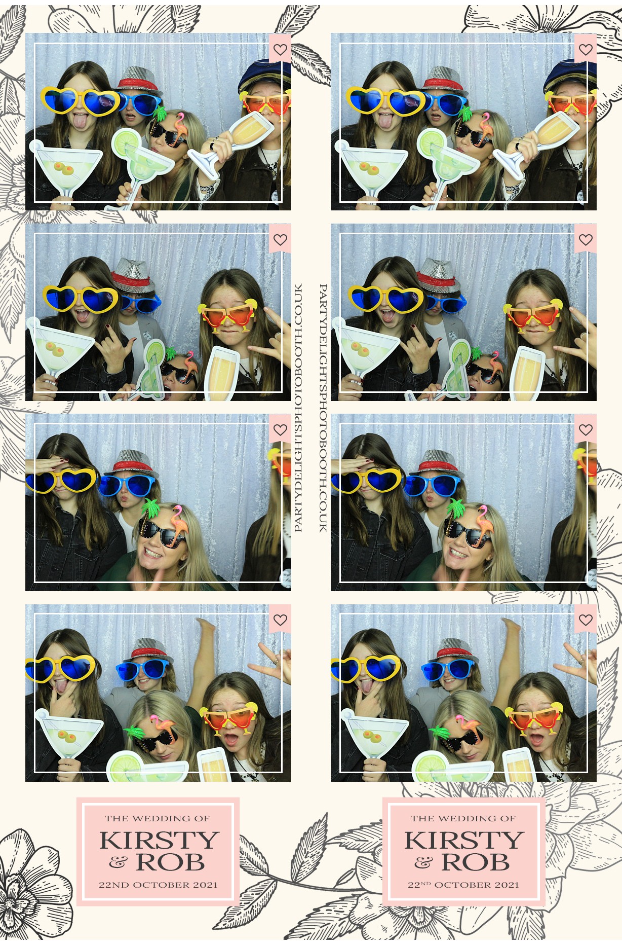 Kirsty and Rob's Wedding | View more photos from the event at gallery.partydelightsphotobooth.co.uk/u/PartyDelightsPhotoBooth/Kirsty-and-Robs-Wedding
