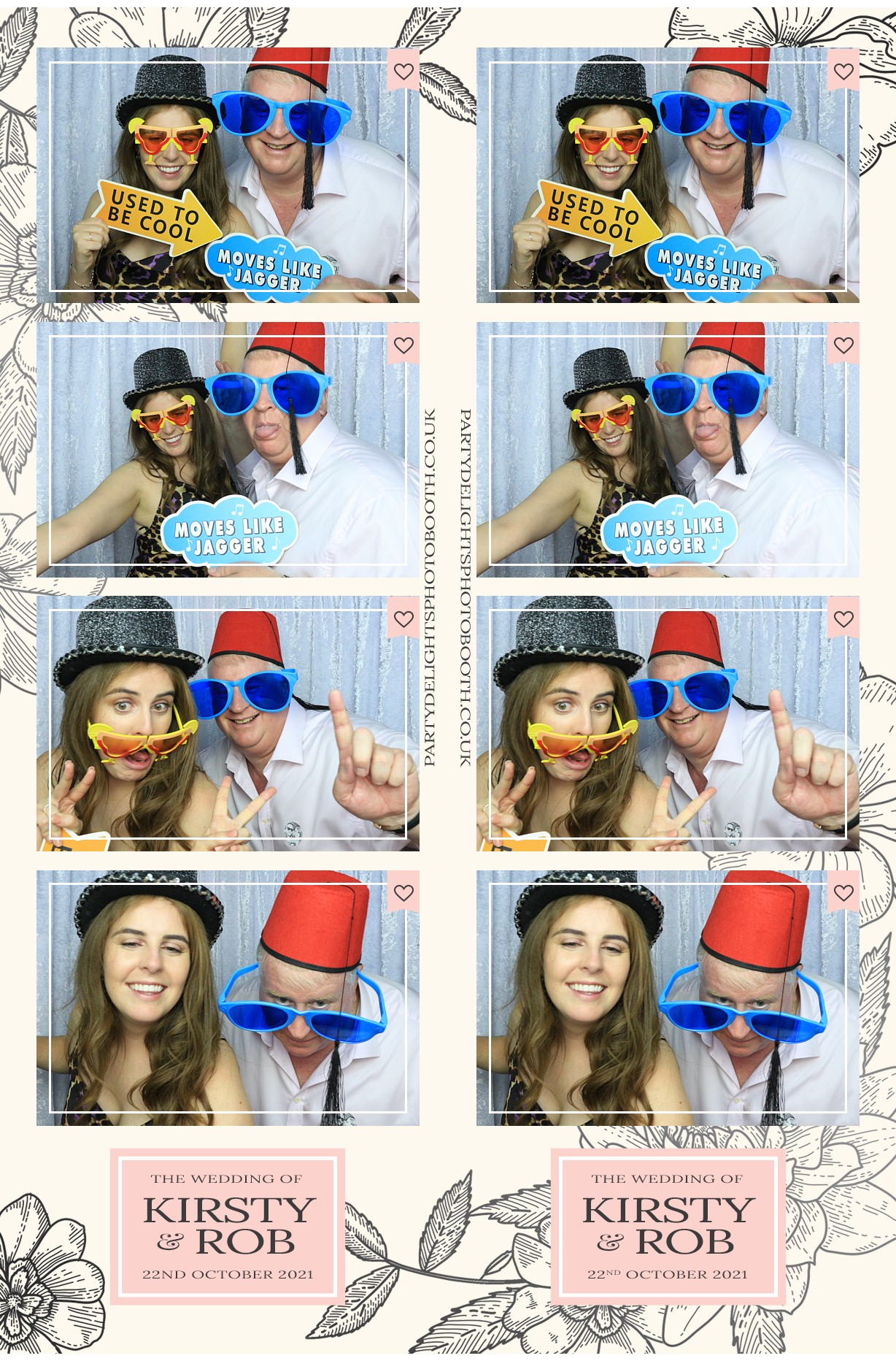 Kirsty and Rob's Wedding | View more photos from the event at gallery.partydelightsphotobooth.co.uk/u/PartyDelightsPhotoBooth/Kirsty-and-Robs-Wedding