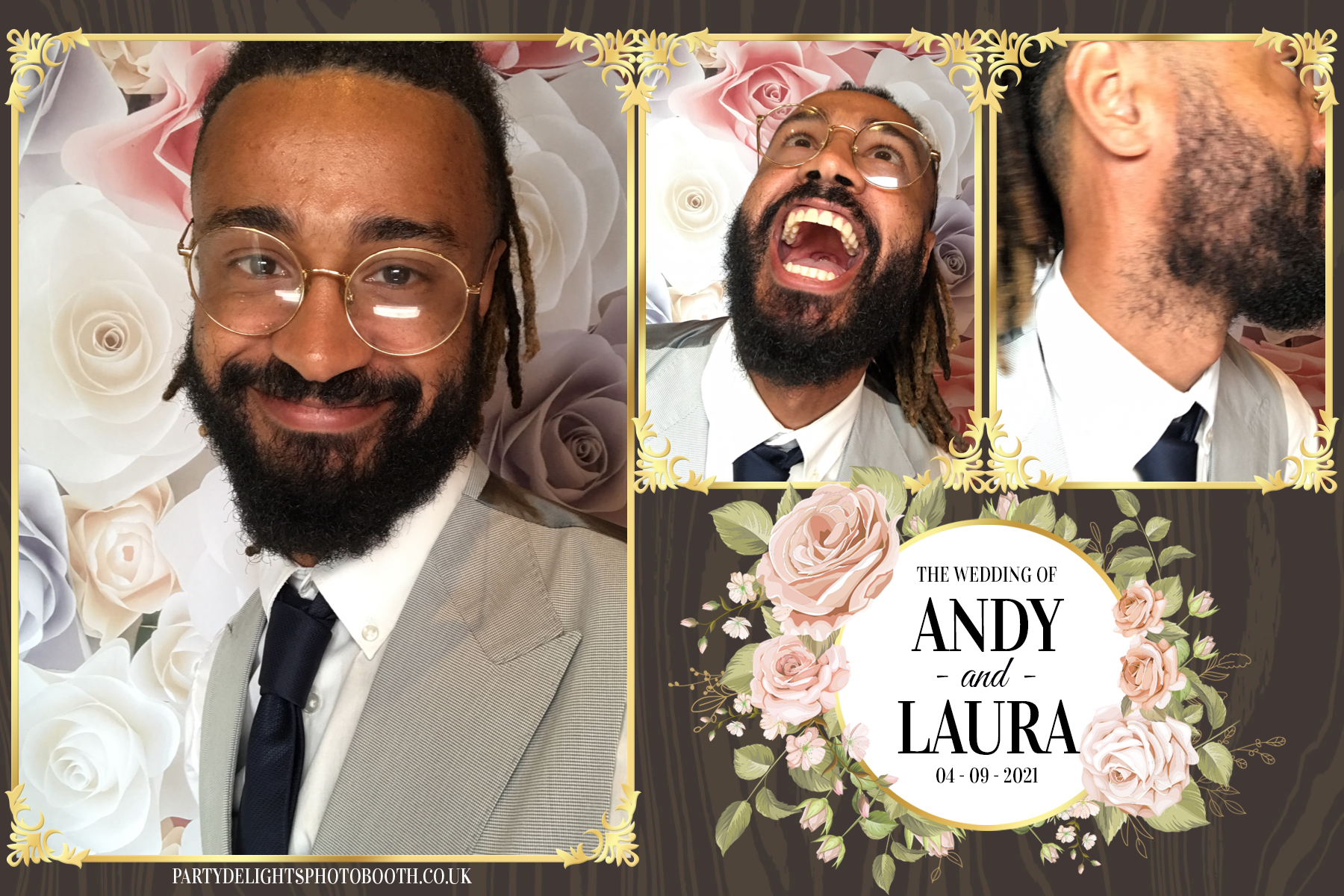 Laura & Andy's Wedding | View more photos from the event at gallery.partydelightsphotobooth.co.uk/u/PartyDelightsPhotoBooth/Laura-Andys-Wedding
