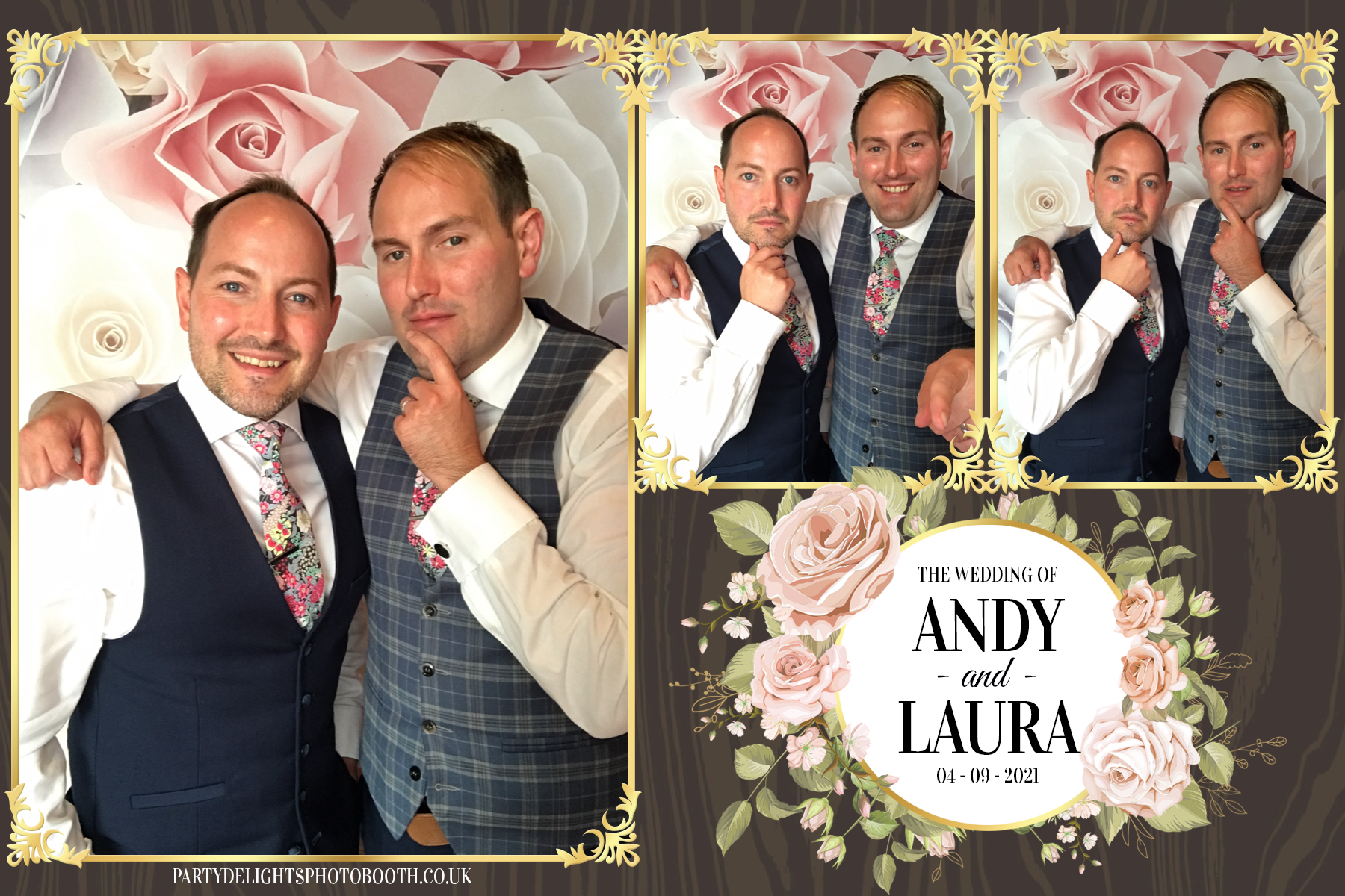Laura & Andy's Wedding | View more photos from the event at gallery.partydelightsphotobooth.co.uk/u/PartyDelightsPhotoBooth/Laura-Andys-Wedding