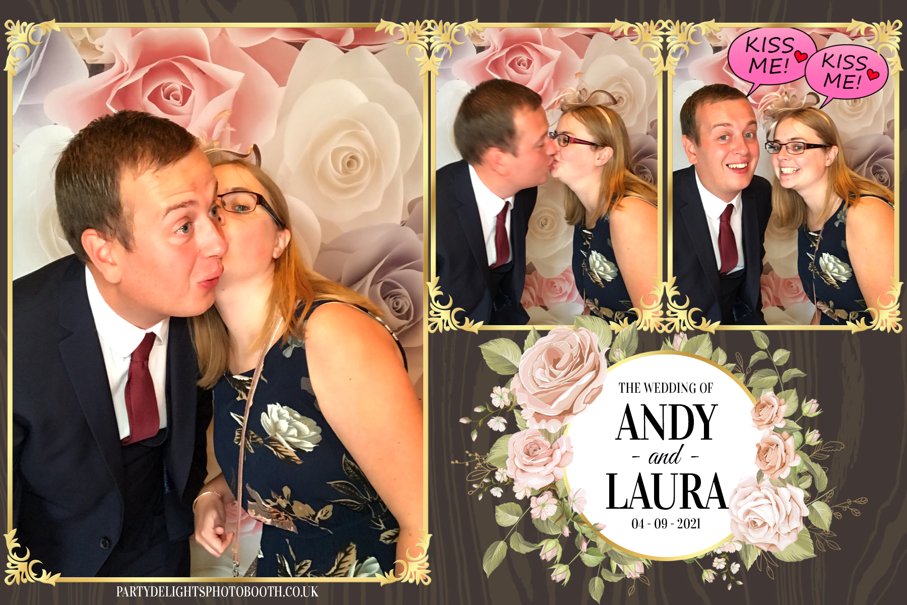 Laura & Andy's Wedding | View more photos from the event at gallery.partydelightsphotobooth.co.uk/u/PartyDelightsPhotoBooth/Laura-Andys-Wedding