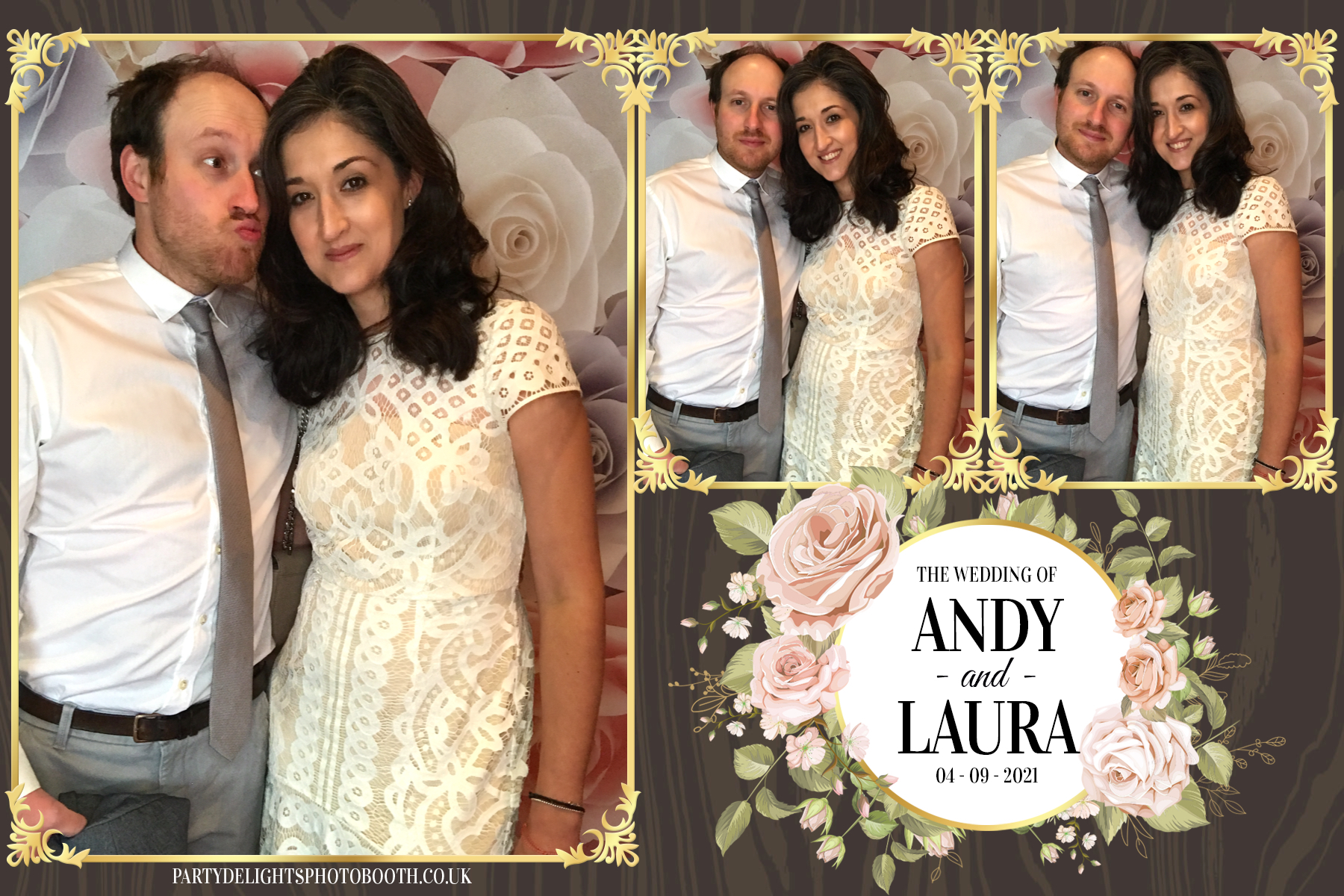 Laura & Andy's Wedding | View more photos from the event at gallery.partydelightsphotobooth.co.uk/u/PartyDelightsPhotoBooth/Laura-Andys-Wedding