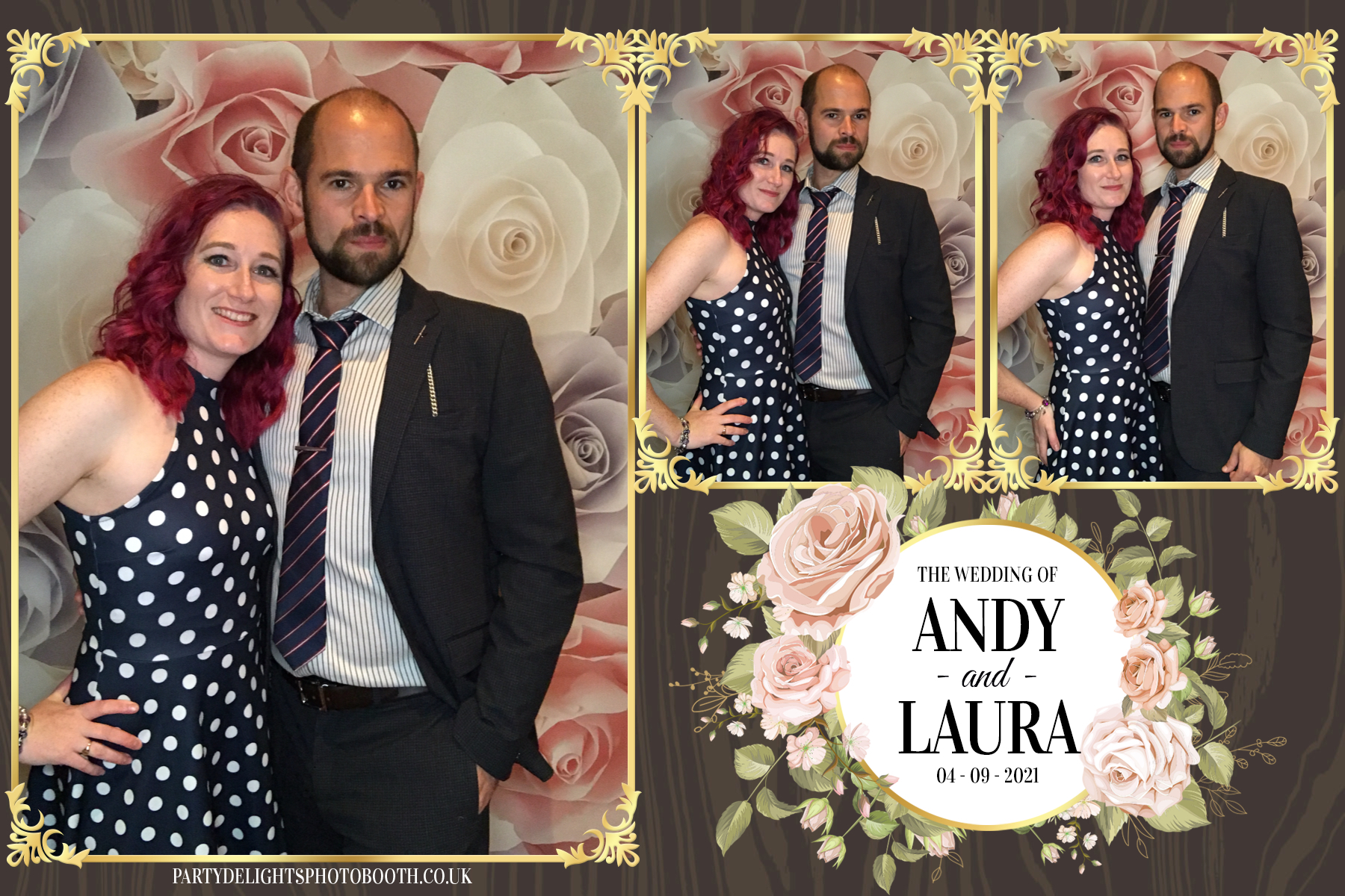 Laura & Andy's Wedding | View more photos from the event at gallery.partydelightsphotobooth.co.uk/u/PartyDelightsPhotoBooth/Laura-Andys-Wedding