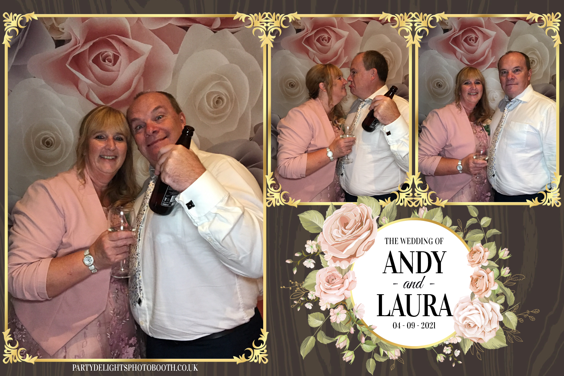 Laura & Andy's Wedding | View more photos from the event at gallery.partydelightsphotobooth.co.uk/u/PartyDelightsPhotoBooth/Laura-Andys-Wedding