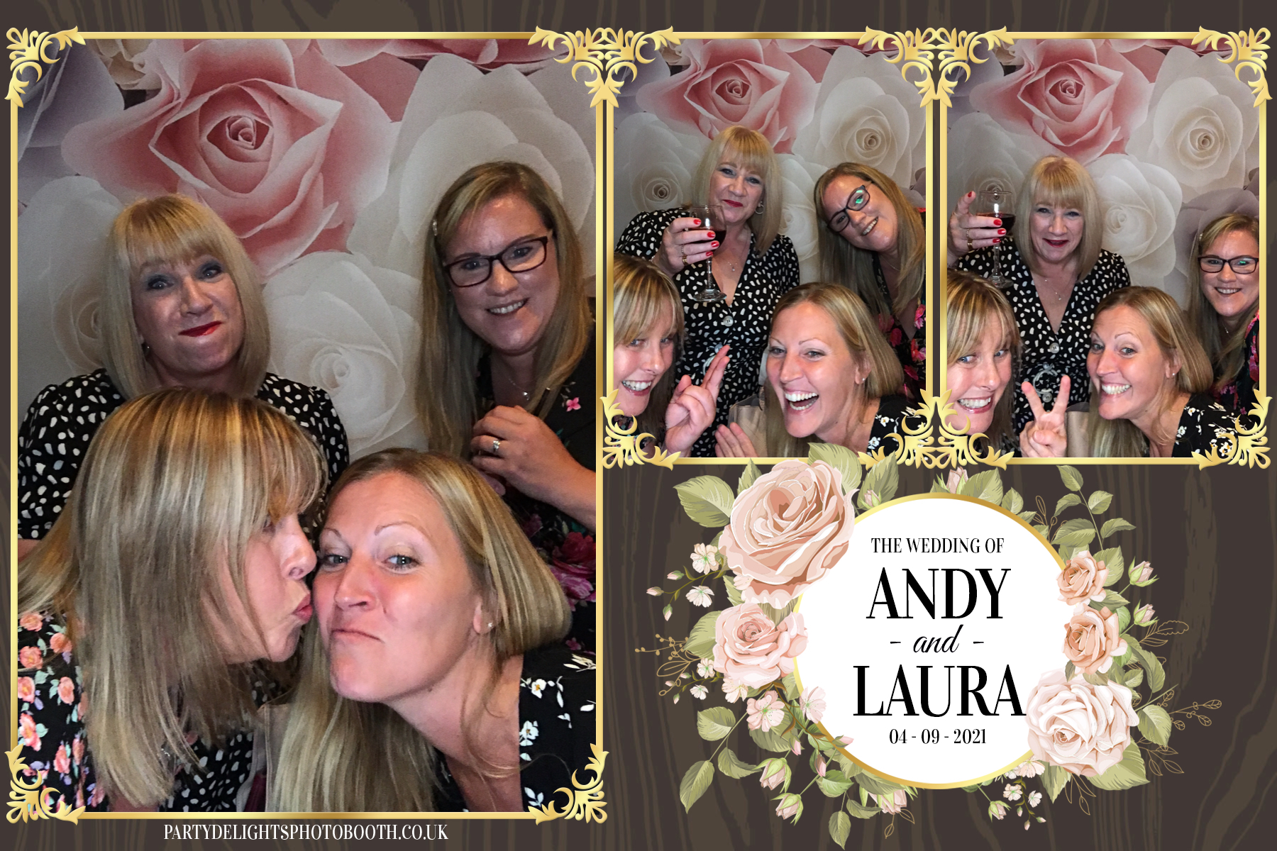 Laura & Andy's Wedding | View more photos from the event at gallery.partydelightsphotobooth.co.uk/u/PartyDelightsPhotoBooth/Laura-Andys-Wedding
