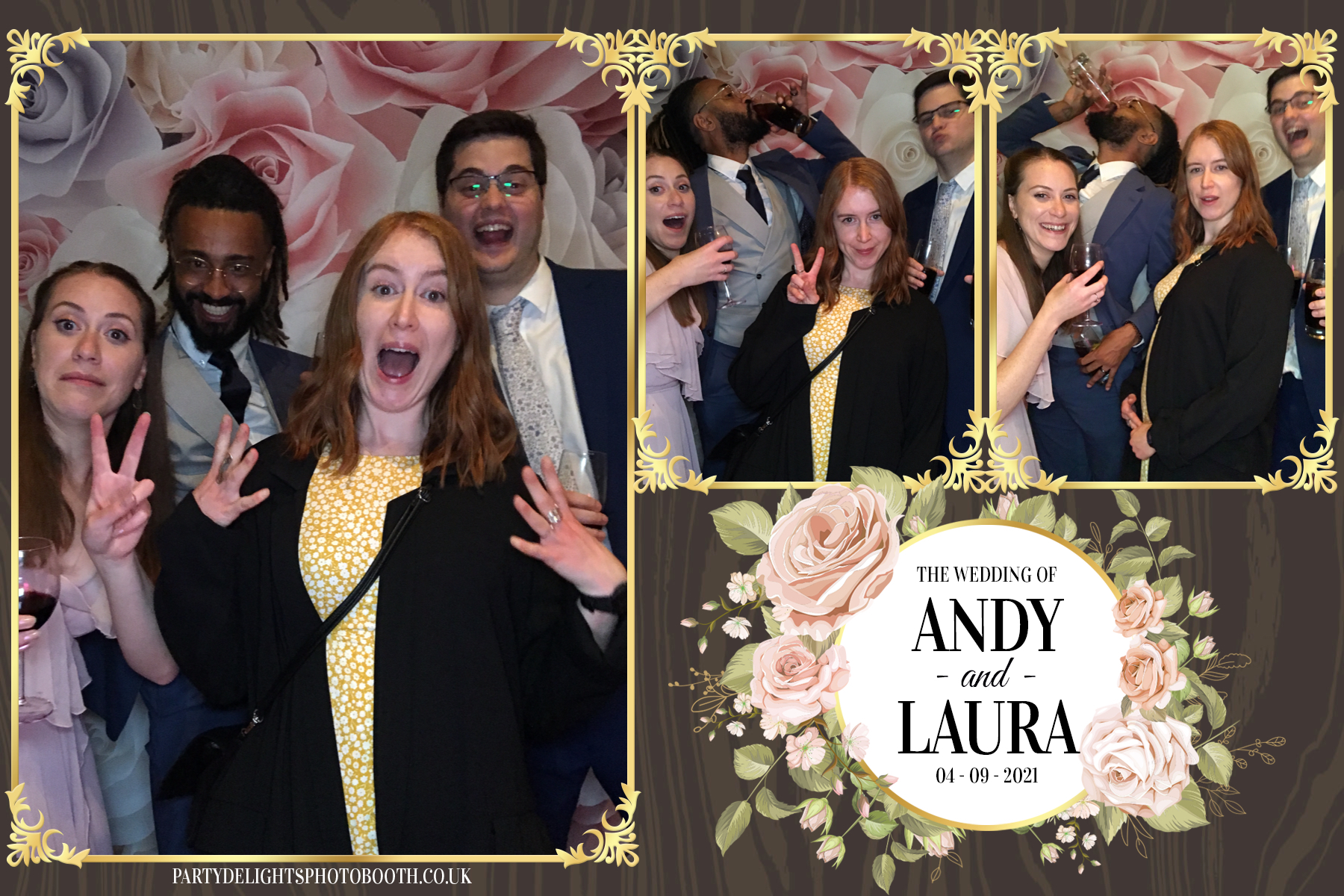 Laura & Andy's Wedding | View more photos from the event at gallery.partydelightsphotobooth.co.uk/u/PartyDelightsPhotoBooth/Laura-Andys-Wedding