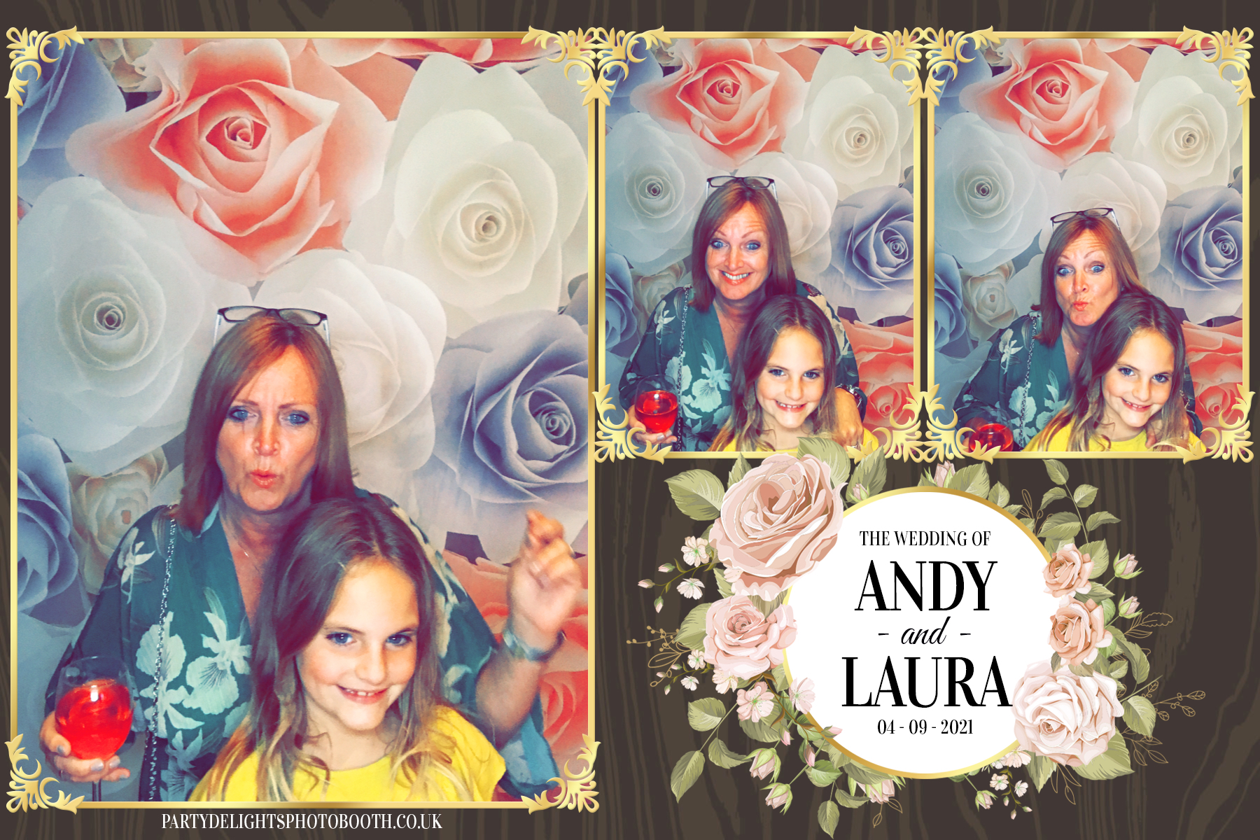 Laura & Andy's Wedding | View more photos from the event at gallery.partydelightsphotobooth.co.uk/u/PartyDelightsPhotoBooth/Laura-Andys-Wedding