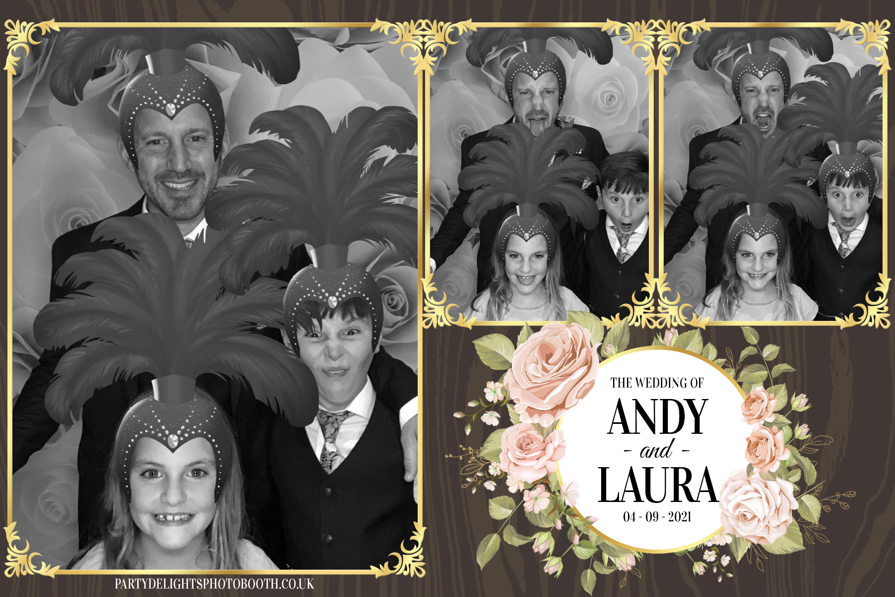 Laura & Andy's Wedding | View more photos from the event at gallery.partydelightsphotobooth.co.uk/u/PartyDelightsPhotoBooth/Laura-Andys-Wedding