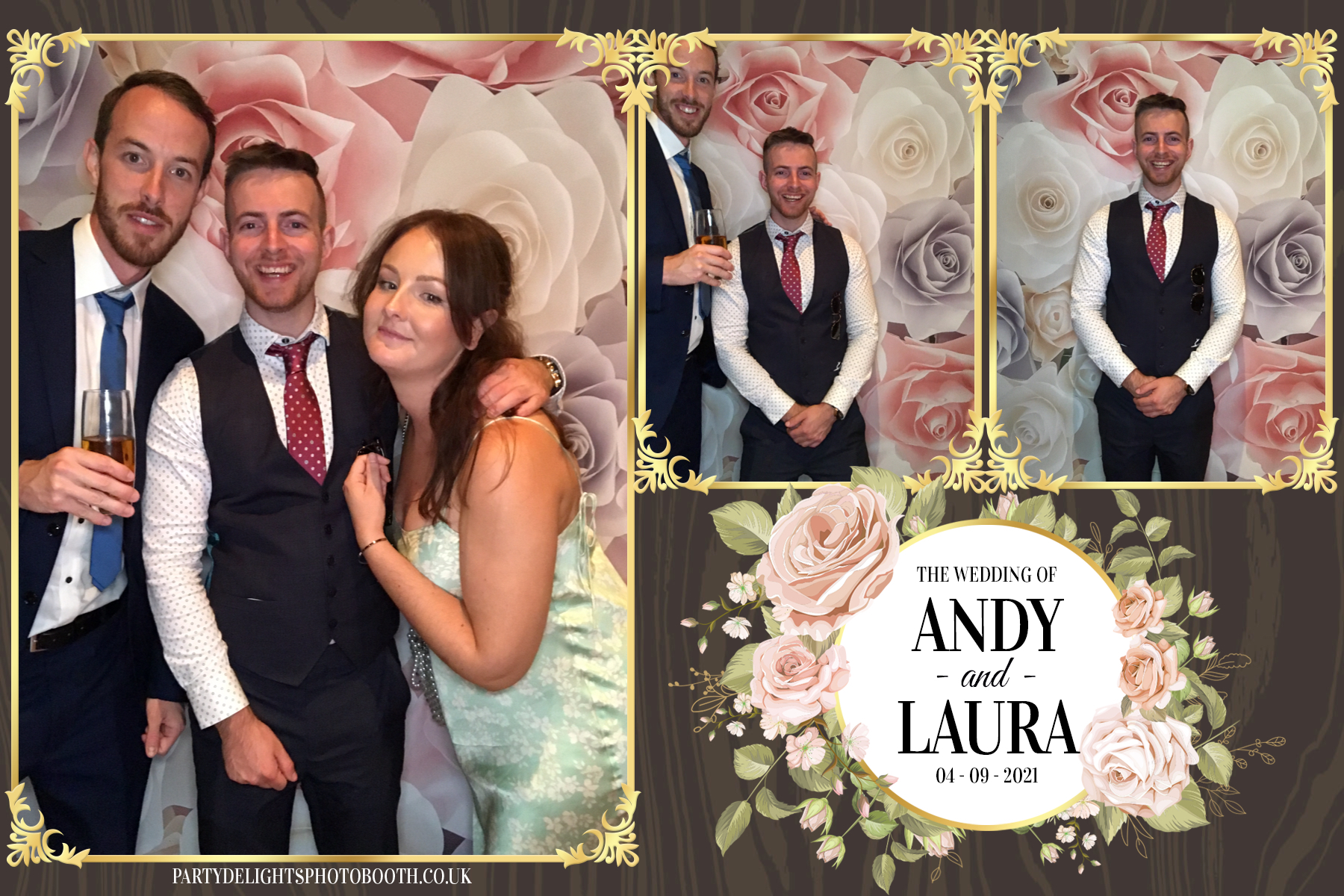 Laura & Andy's Wedding | View more photos from the event at gallery.partydelightsphotobooth.co.uk/u/PartyDelightsPhotoBooth/Laura-Andys-Wedding