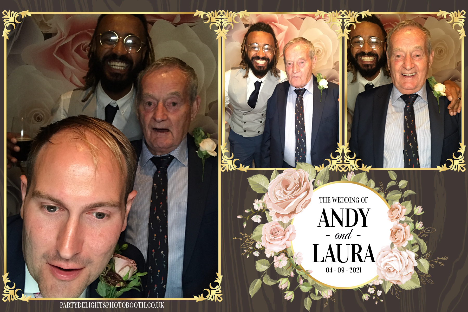 Laura & Andy's Wedding | View more photos from the event at gallery.partydelightsphotobooth.co.uk/u/PartyDelightsPhotoBooth/Laura-Andys-Wedding