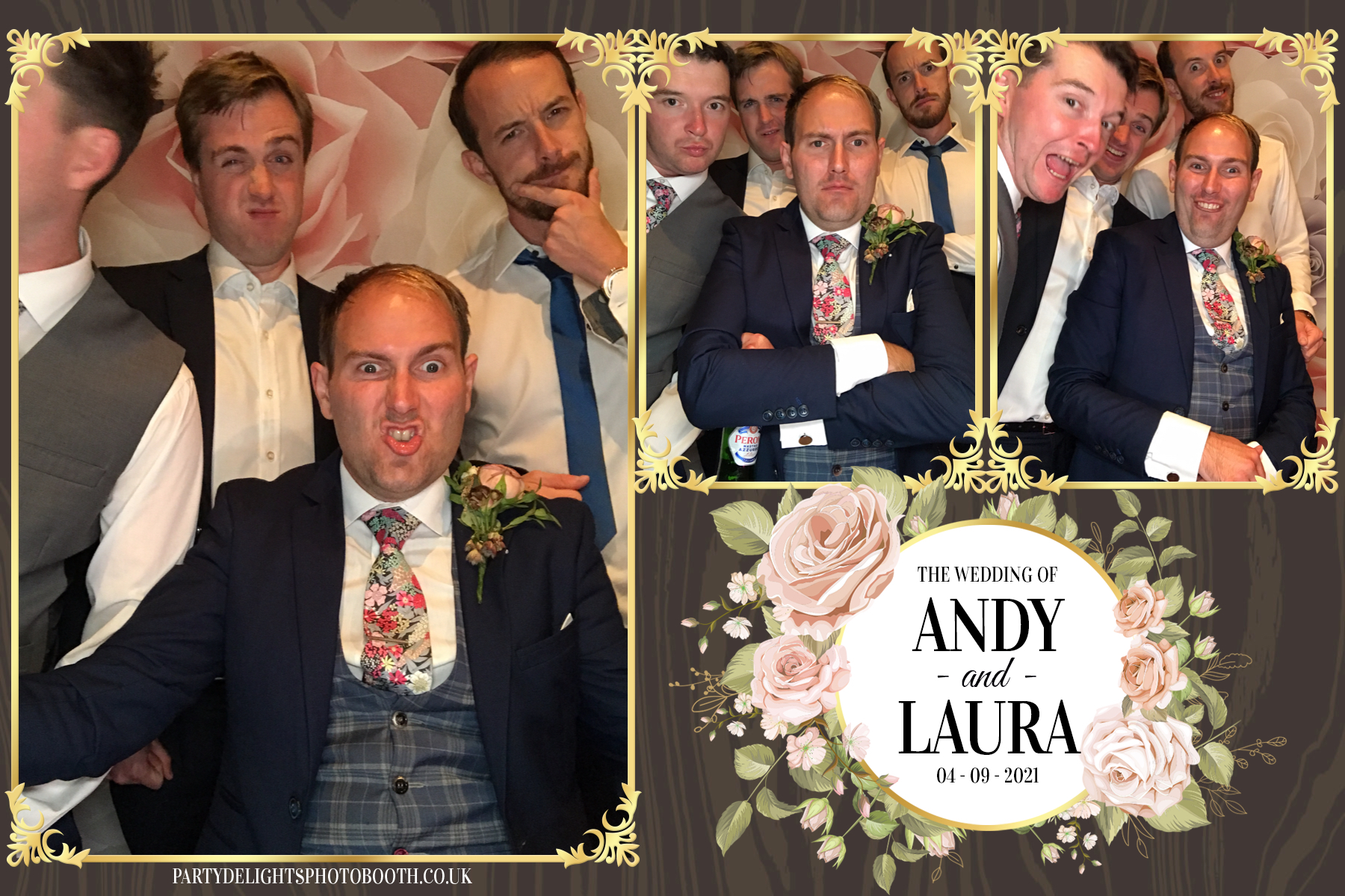 Laura & Andy's Wedding | View more photos from the event at gallery.partydelightsphotobooth.co.uk/u/PartyDelightsPhotoBooth/Laura-Andys-Wedding