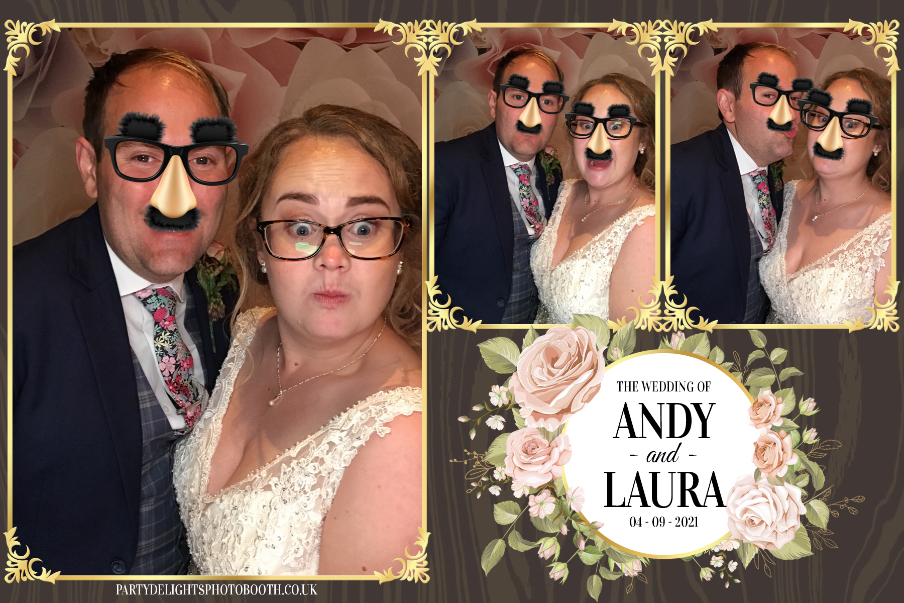 Laura & Andy's Wedding | View more photos from the event at gallery.partydelightsphotobooth.co.uk/u/PartyDelightsPhotoBooth/Laura-Andys-Wedding