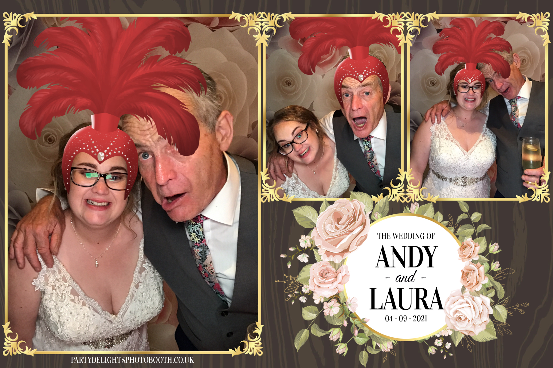 Laura & Andy's Wedding | View more photos from the event at gallery.partydelightsphotobooth.co.uk/u/PartyDelightsPhotoBooth/Laura-Andys-Wedding