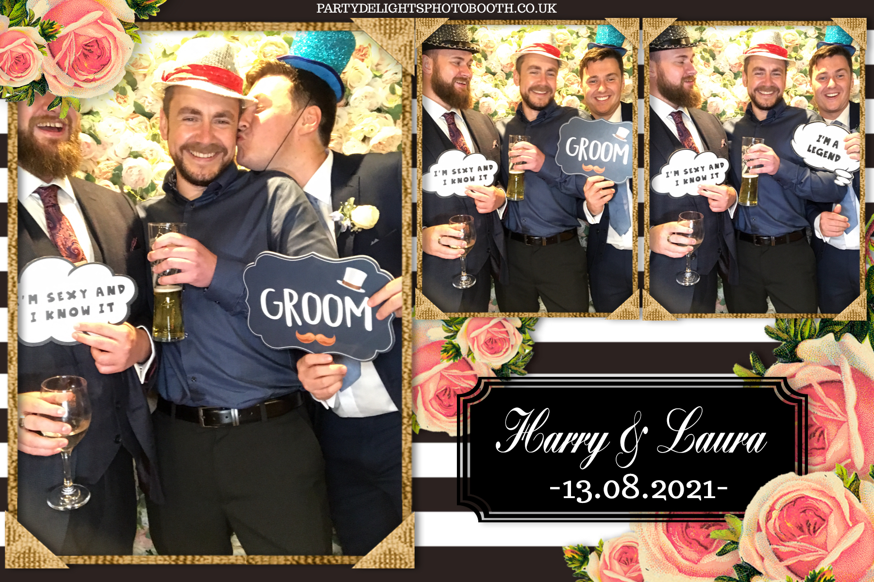 Laura and Harry’s wedding | View more photos from the event at gallery.partydelightsphotobooth.co.uk/u/PartyDelightsPhotoBooth/Laura-and-Harry’s-wedding