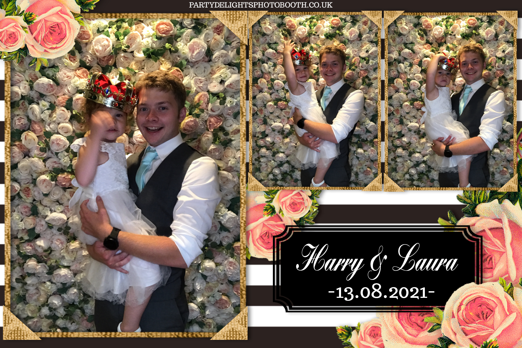 Laura and Harry’s wedding | View more photos from the event at gallery.partydelightsphotobooth.co.uk/u/PartyDelightsPhotoBooth/Laura-and-Harry’s-wedding