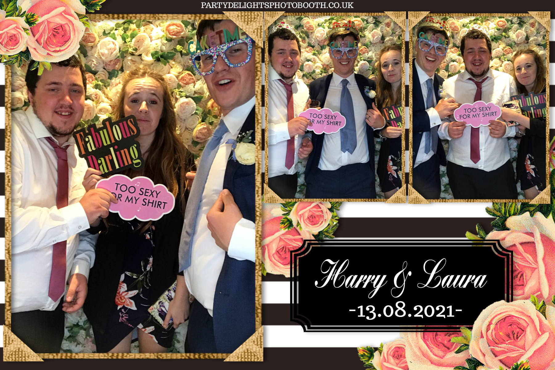 Laura and Harry’s wedding | View more photos from the event at gallery.partydelightsphotobooth.co.uk/u/PartyDelightsPhotoBooth/Laura-and-Harry’s-wedding