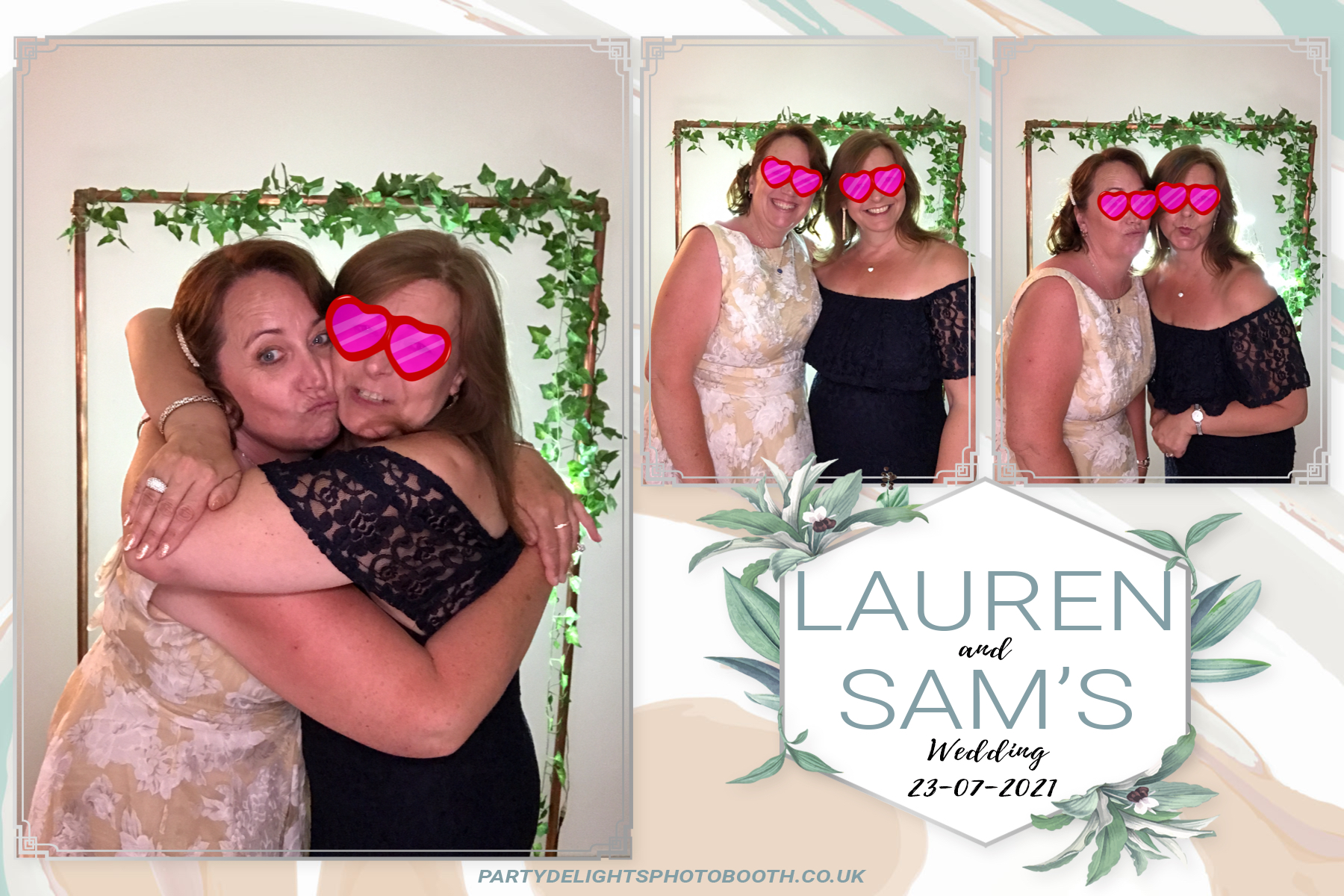 Lauren and Sam's Wedding | View more photos from the event at gallery.partydelightsphotobooth.co.uk/u/PartyDelightsPhotoBooth/Lauren-and-Sams-Wedding