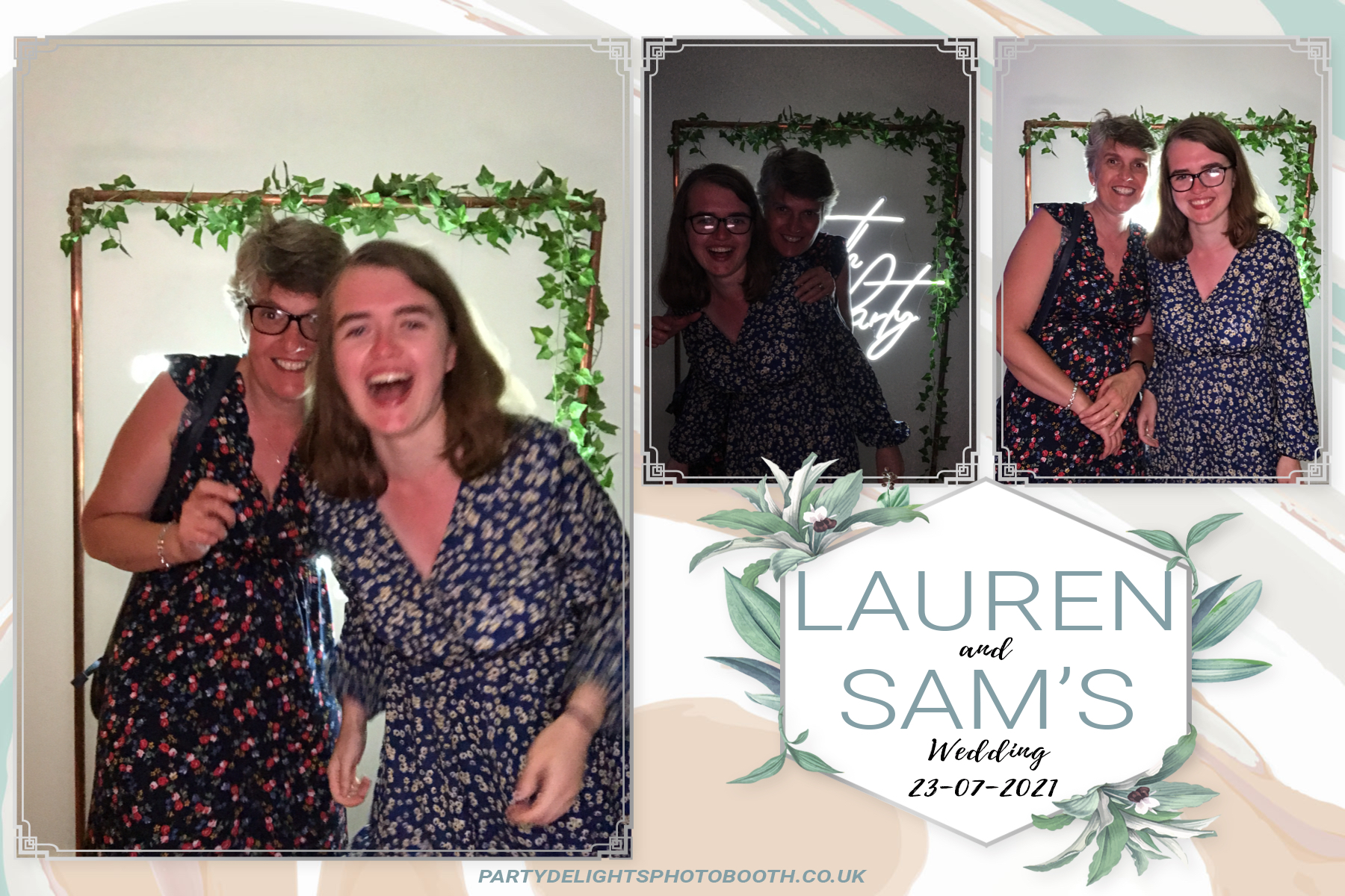 Lauren and Sam's Wedding | View more photos from the event at gallery.partydelightsphotobooth.co.uk/u/PartyDelightsPhotoBooth/Lauren-and-Sams-Wedding