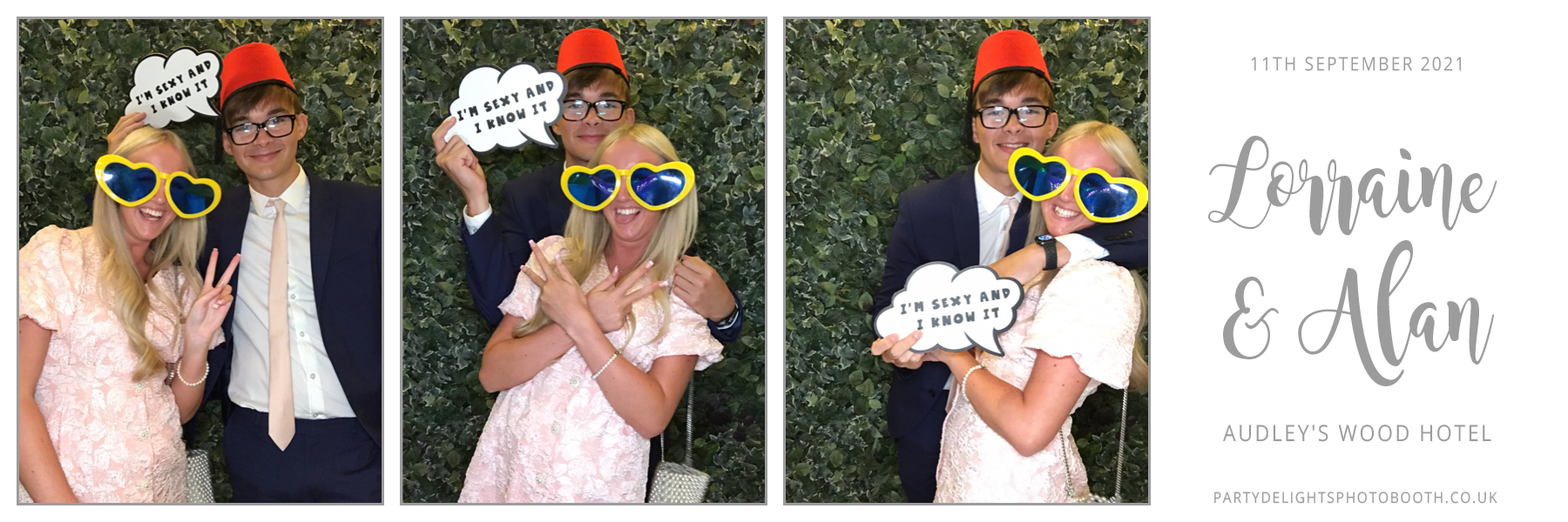Lorraine and Alan's Wedding | View more photos from the event at gallery.partydelightsphotobooth.co.uk/u/PartyDelightsPhotoBooth/Lorraine-and-Alans-Wedding