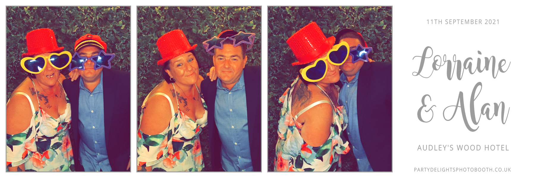 Lorraine and Alan's Wedding | View more photos from the event at gallery.partydelightsphotobooth.co.uk/u/PartyDelightsPhotoBooth/Lorraine-and-Alans-Wedding