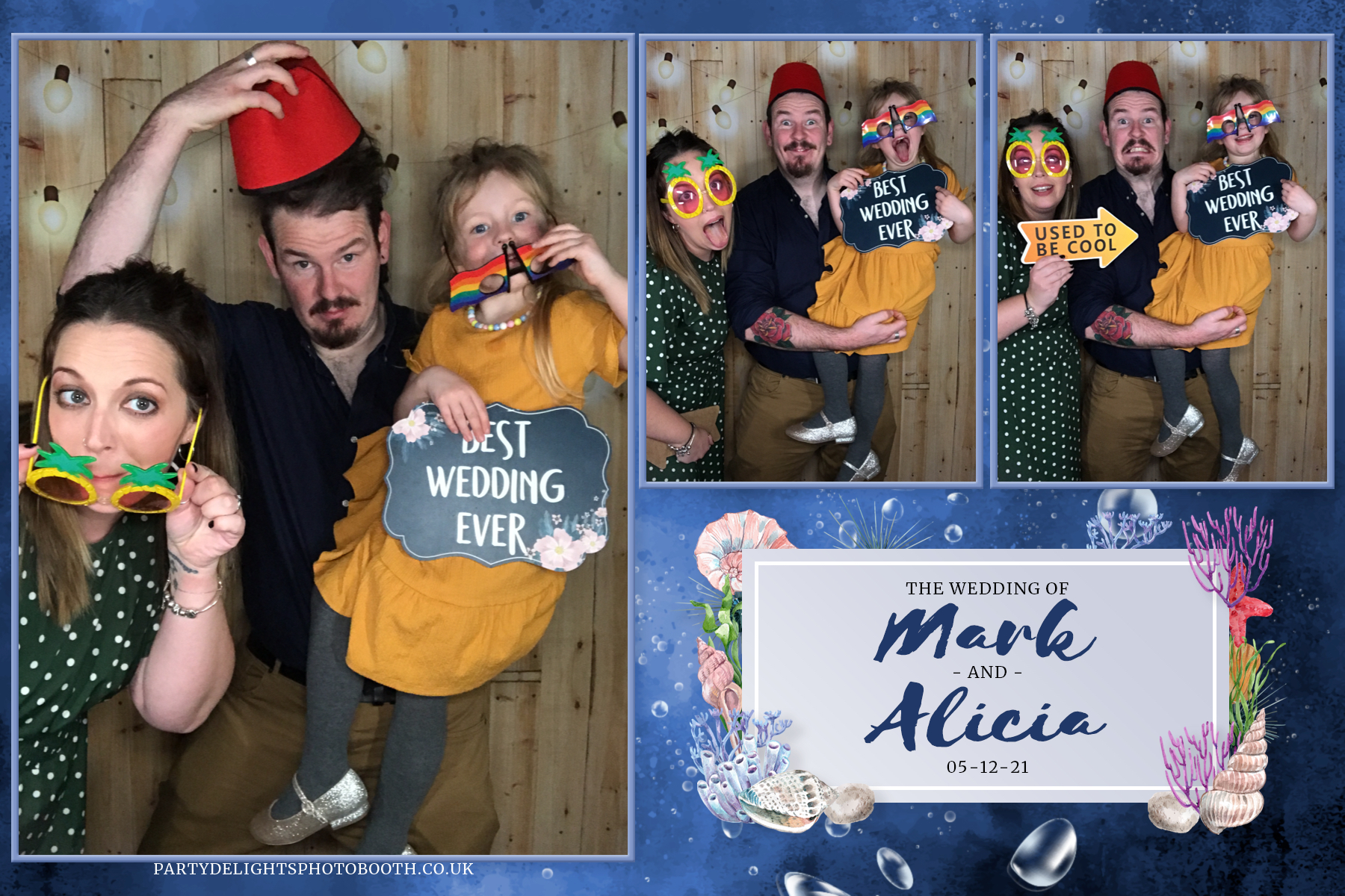 Mark and Alicia's Wedding | View more photos from the event at gallery.partydelightsphotobooth.co.uk/u/PartyDelightsPhotoBooth/Mark-and-Alicias-Wedding