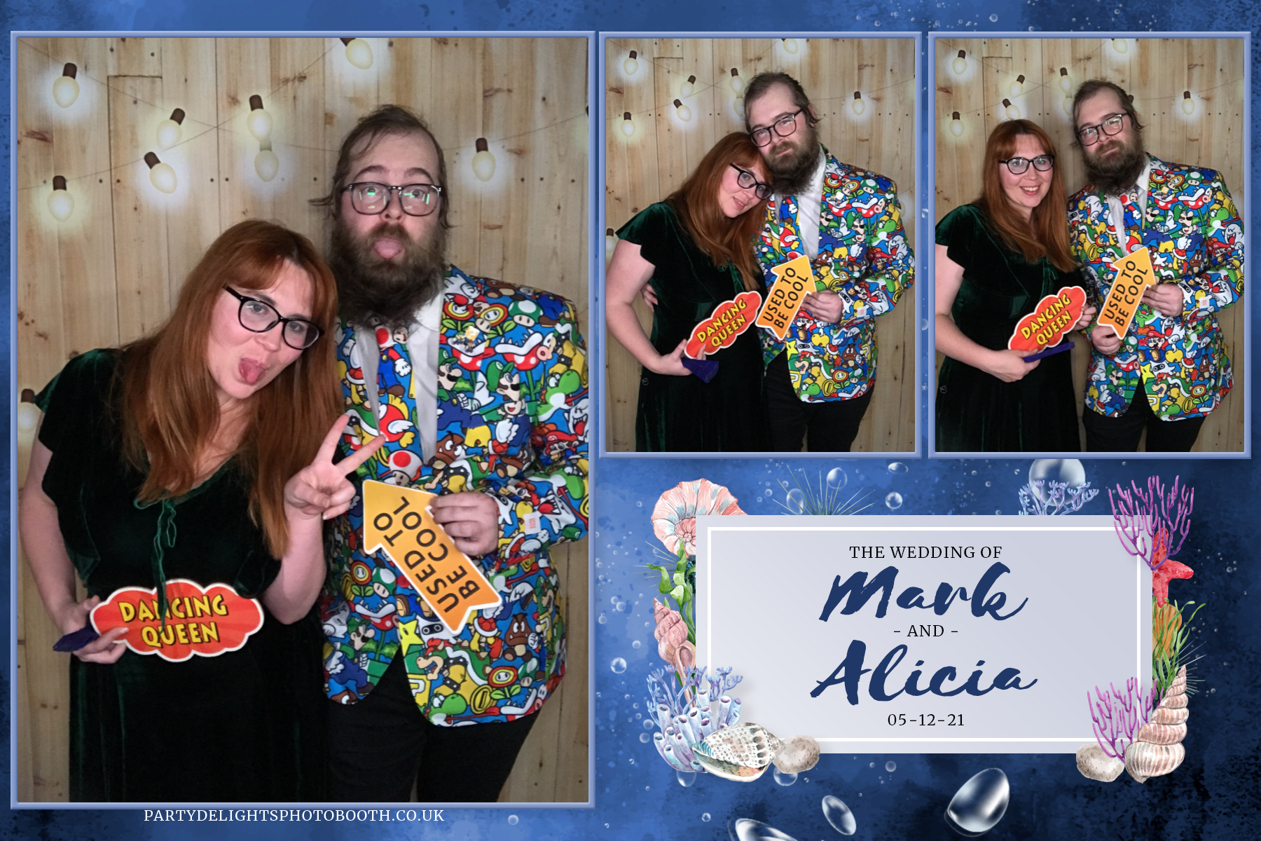 Mark and Alicia's Wedding | View more photos from the event at gallery.partydelightsphotobooth.co.uk/u/PartyDelightsPhotoBooth/Mark-and-Alicias-Wedding
