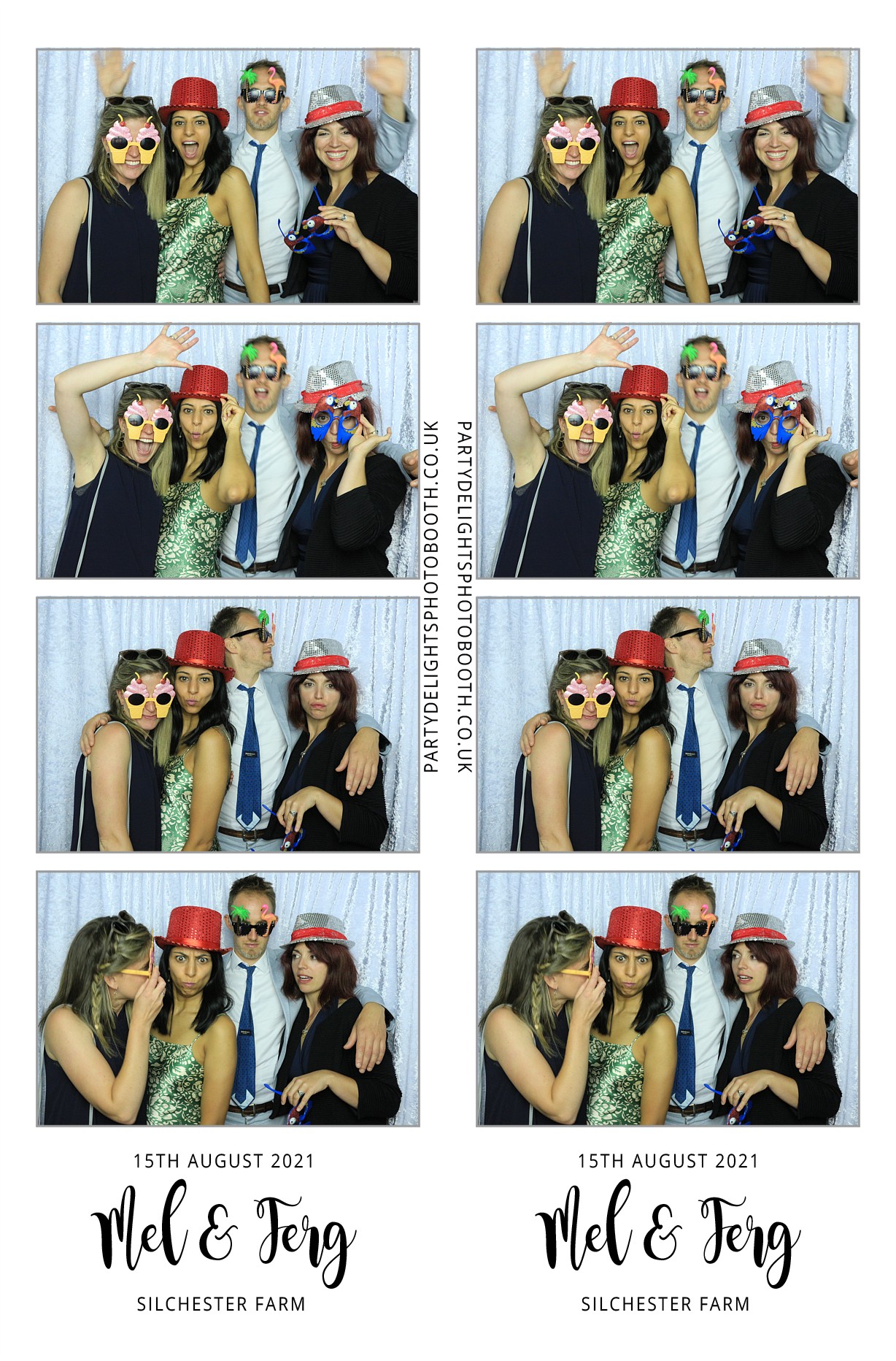 Mel and Ferg's Wedding | View more photos from the event at gallery.partydelightsphotobooth.co.uk/u/PartyDelightsPhotoBooth/Mel-and-Fergs-Wedding