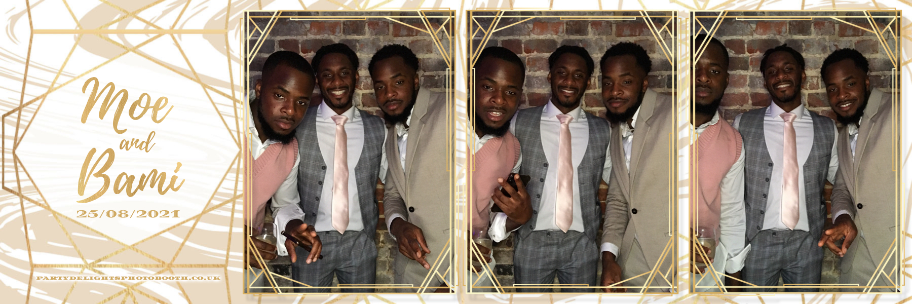 Moe And Bami's Wedding | View more photos from the event at gallery.partydelightsphotobooth.co.uk/u/PartyDelightsPhotoBooth/Moe-And-Bamis-Wedding