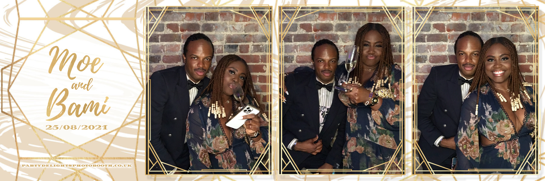 Moe And Bami's Wedding | View more photos from the event at gallery.partydelightsphotobooth.co.uk/u/PartyDelightsPhotoBooth/Moe-And-Bamis-Wedding