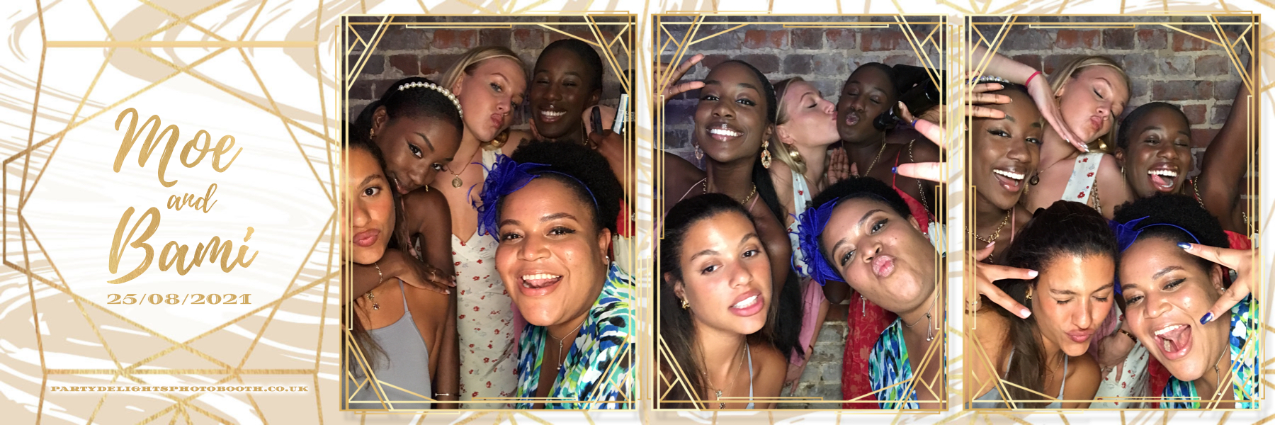 Moe And Bami's Wedding | View more photos from the event at gallery.partydelightsphotobooth.co.uk/u/PartyDelightsPhotoBooth/Moe-And-Bamis-Wedding