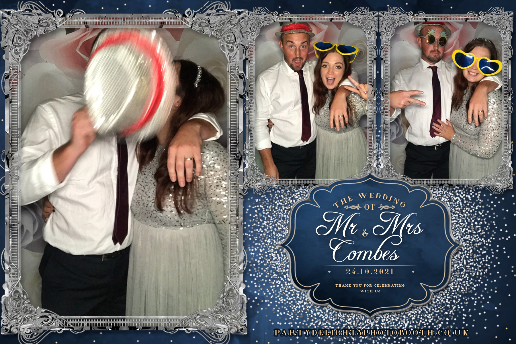 Mr & Mrs Combes | View more photos from the event at gallery.partydelightsphotobooth.co.uk/u/PartyDelightsPhotoBooth/Mr-Mrs-Combes