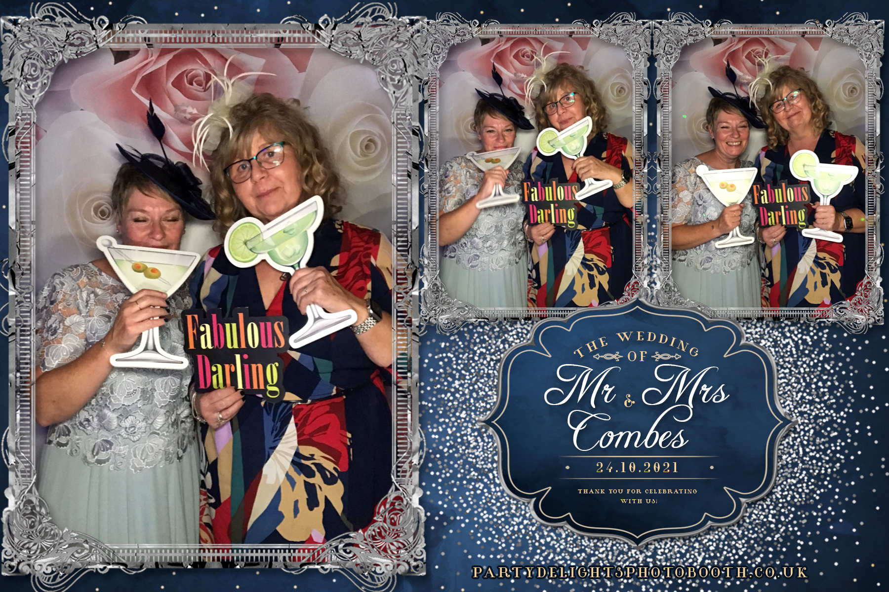 Mr & Mrs Combes | View more photos from the event at gallery.partydelightsphotobooth.co.uk/u/PartyDelightsPhotoBooth/Mr-Mrs-Combes