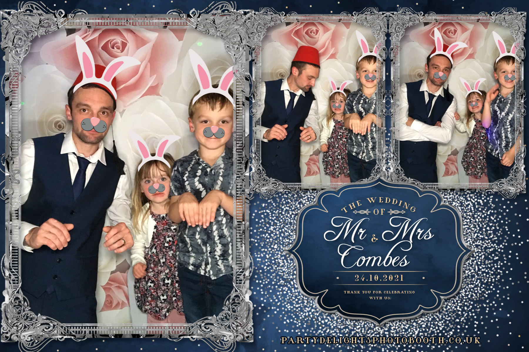 Mr & Mrs Combes | View more photos from the event at gallery.partydelightsphotobooth.co.uk/u/PartyDelightsPhotoBooth/Mr-Mrs-Combes