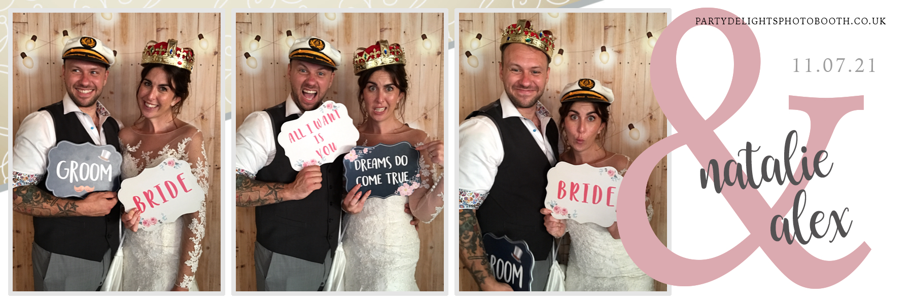 Mr & Mrs Ide | View more photos from the event at gallery.partydelightsphotobooth.co.uk/u/PartyDelightsPhotoBooth/Mr-Mrs-Ide