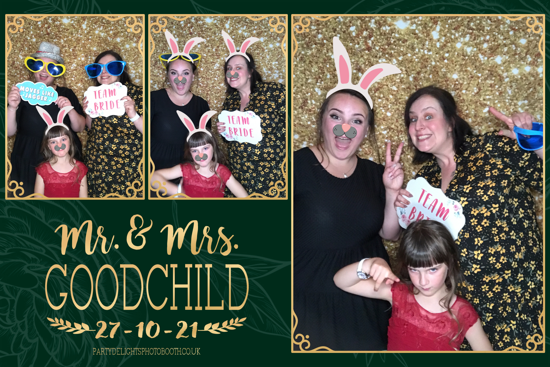 Mr and Mrs Goodchild | View more photos from the event at gallery.partydelightsphotobooth.co.uk/u/PartyDelightsPhotoBooth/Mr-and-Mrs-Goodchild