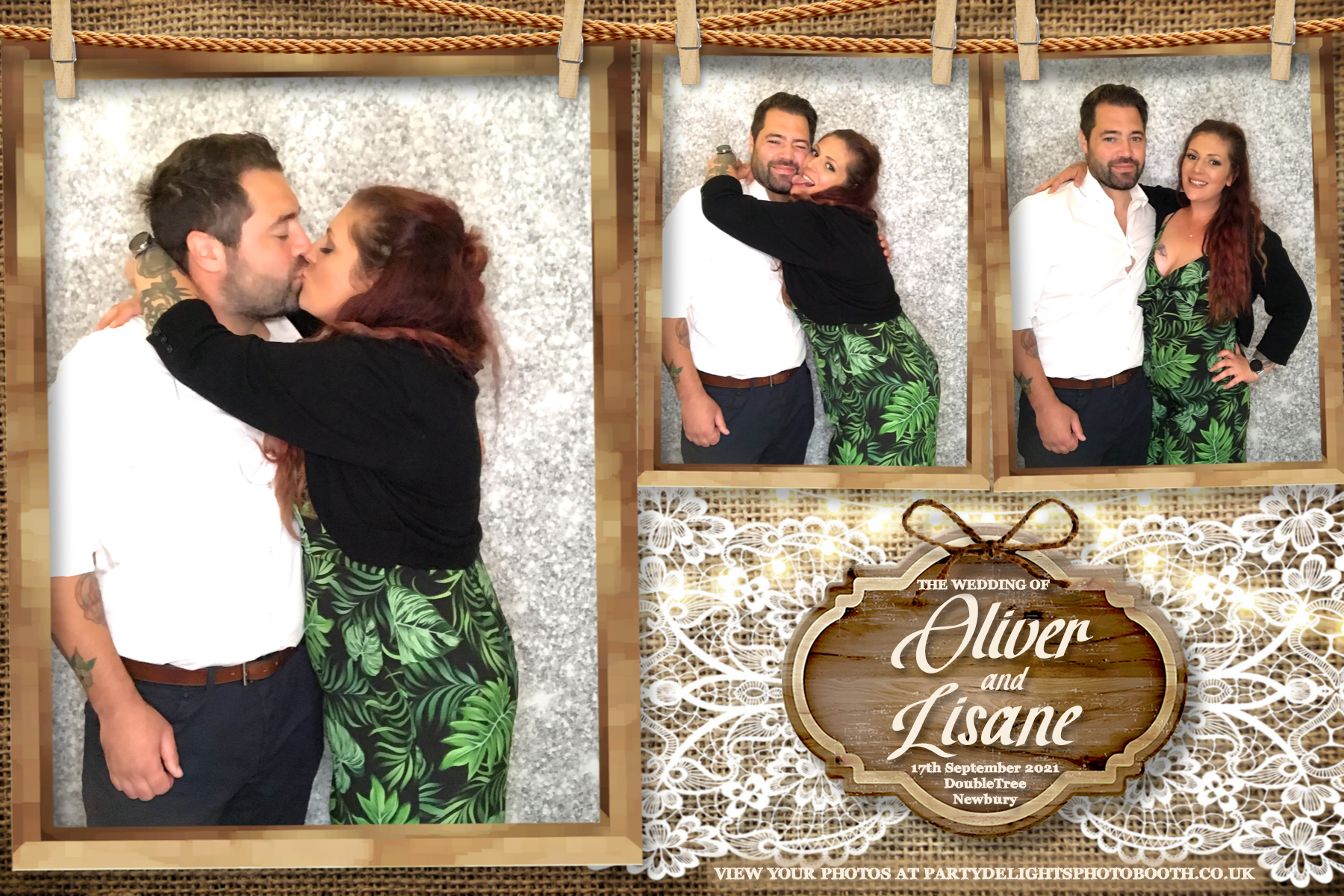 Oliver & Lisane's Wedding | View more photos from the event at gallery.partydelightsphotobooth.co.uk/u/PartyDelightsPhotoBooth/Oliver-Lisanes-Wedding