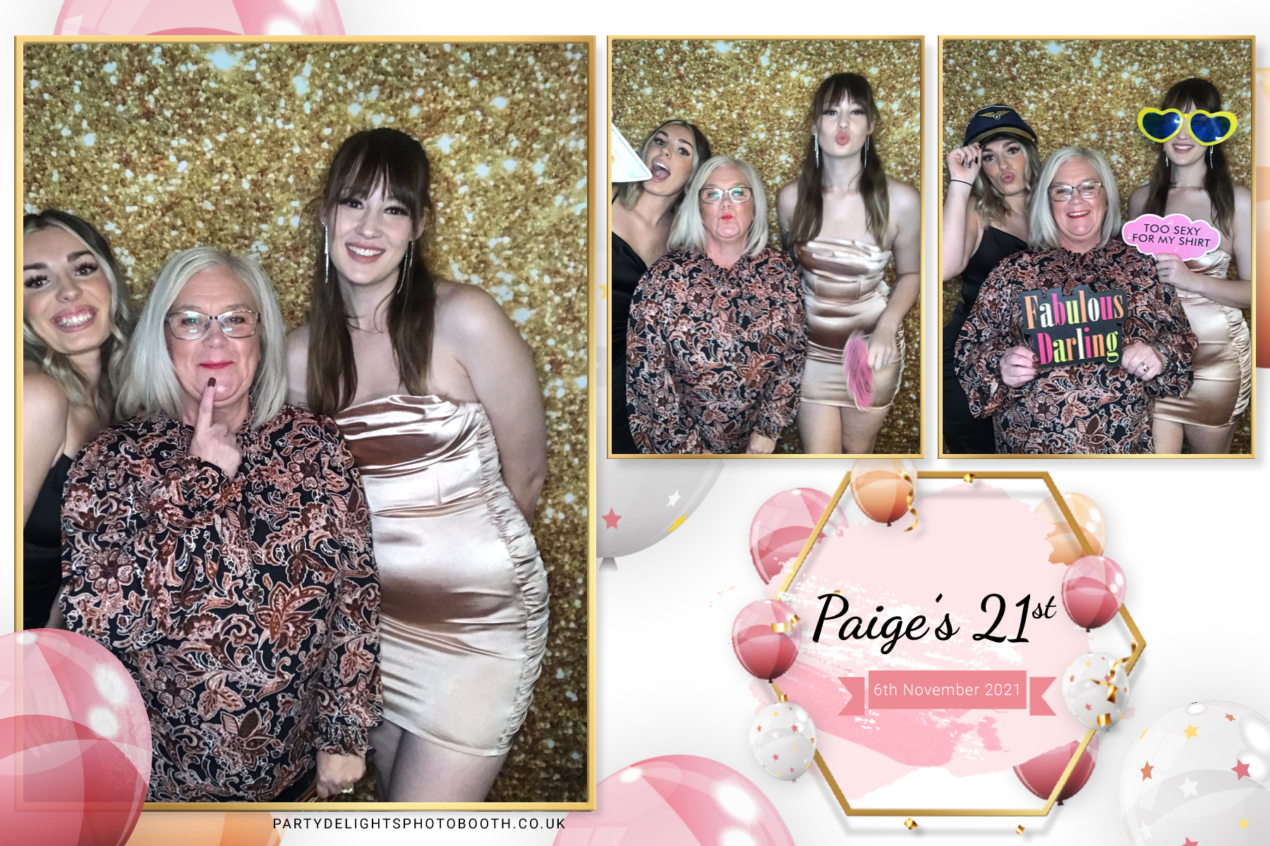 Paige’s 21st Birthday | View more photos from the event at gallery.partydelightsphotobooth.co.uk/u/PartyDelightsPhotoBooth/Paige’s-21st-Birthday